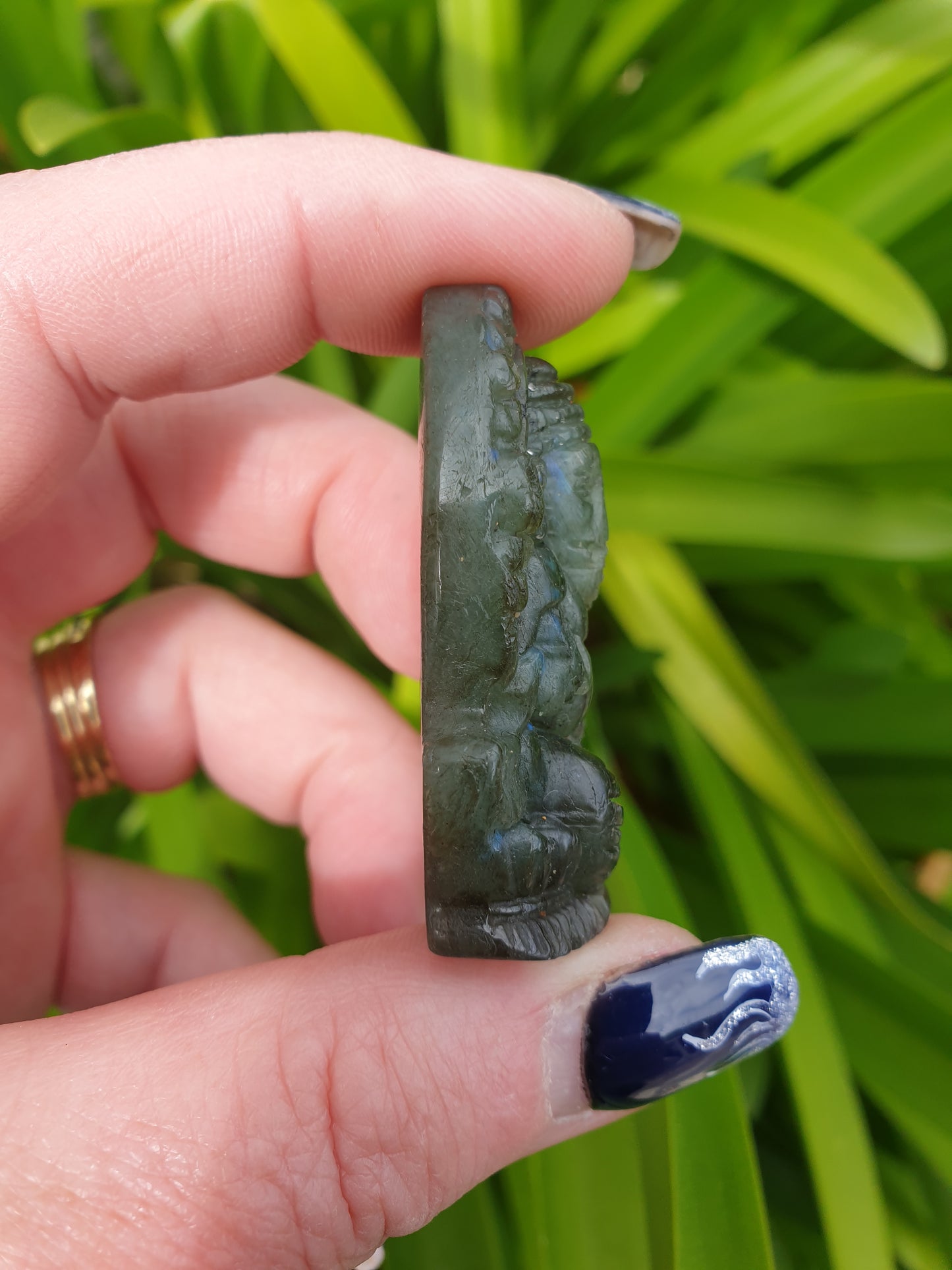 Labradorite Ganesh Piece B