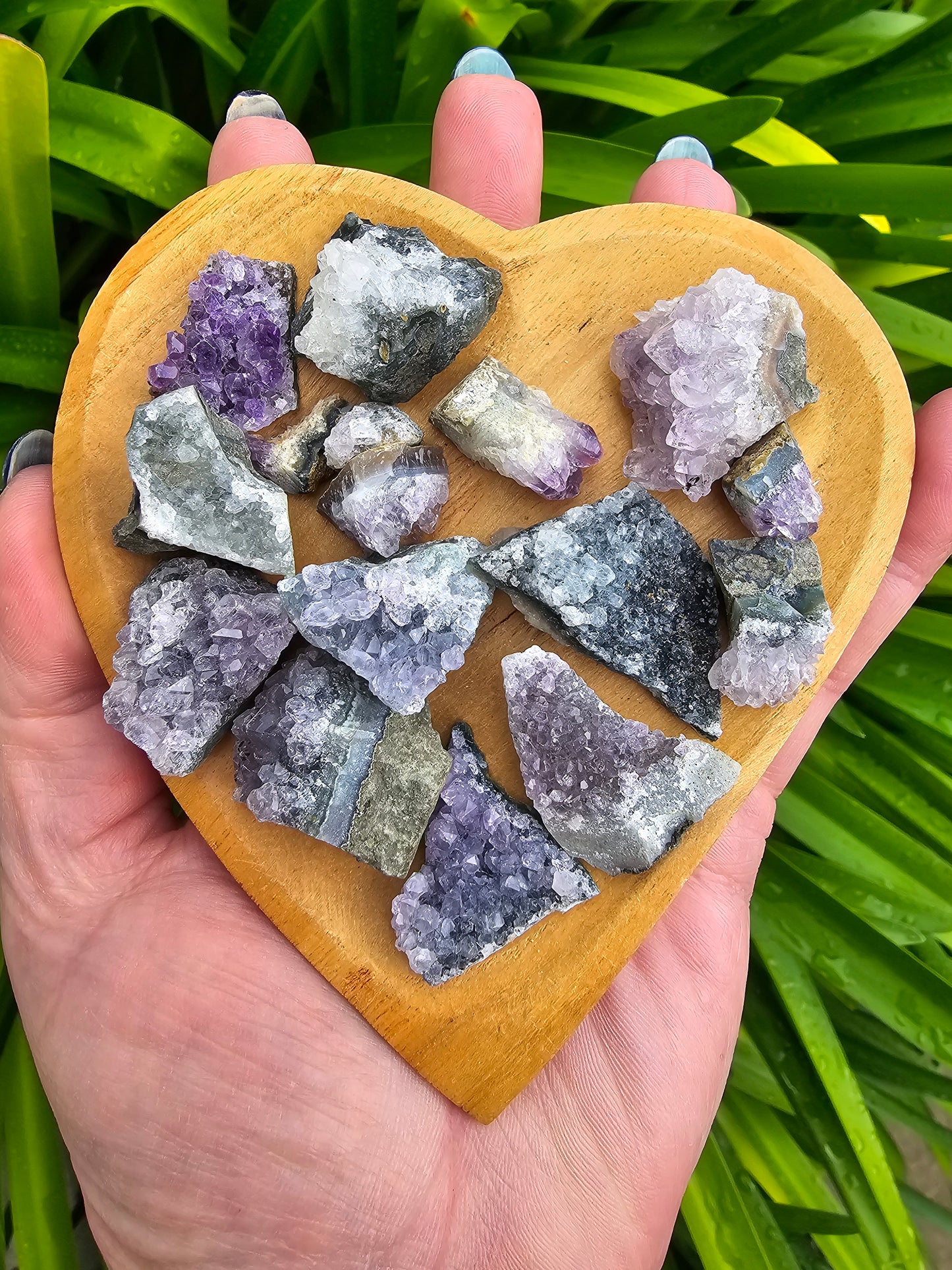 Amethyst Mini Cluster 100g Bag