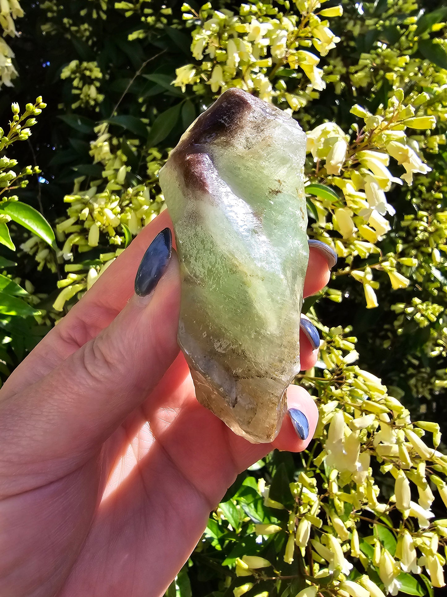Green Calcite Rough Piece C