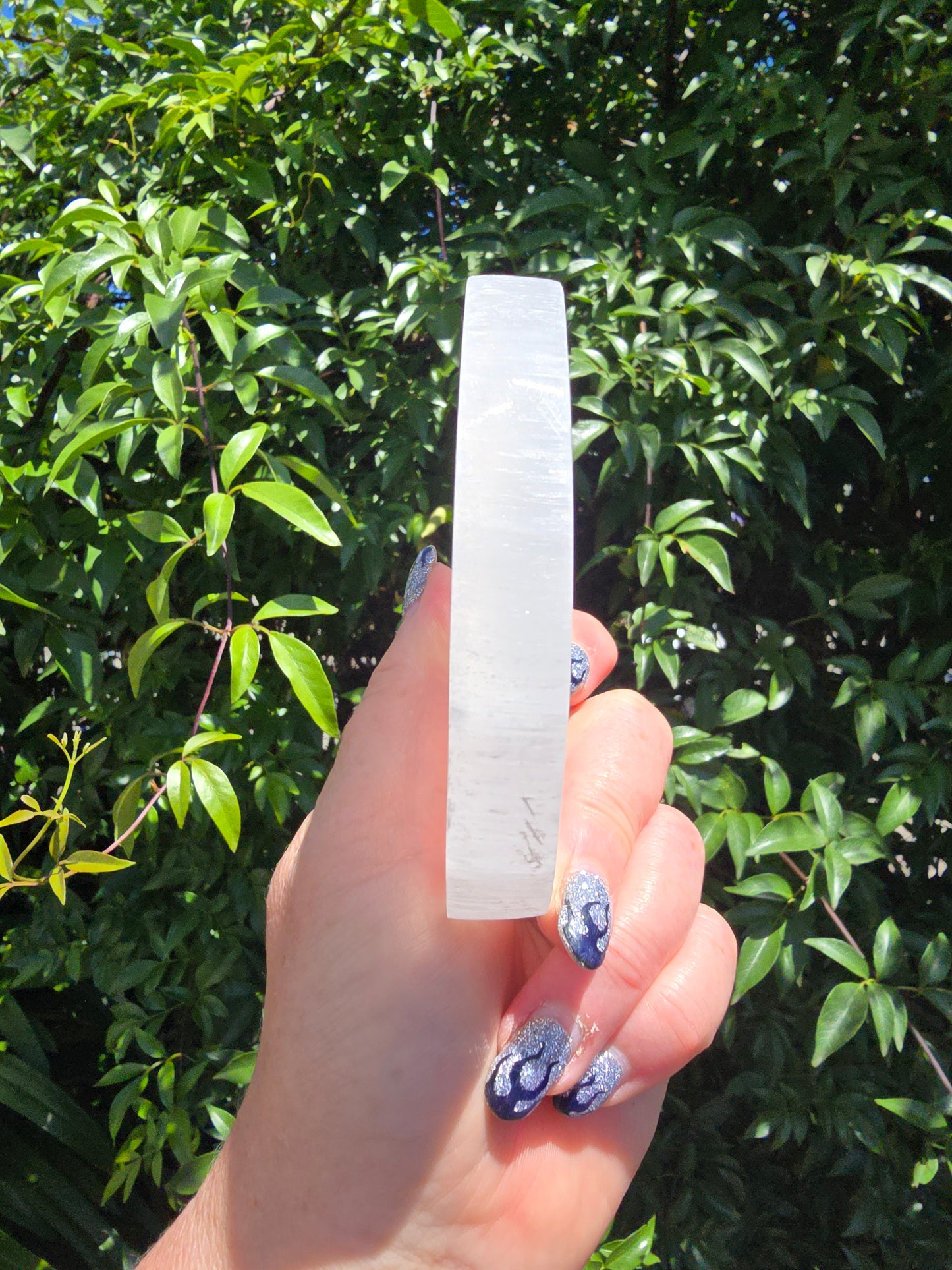 Selenite Charging Plate Round Large