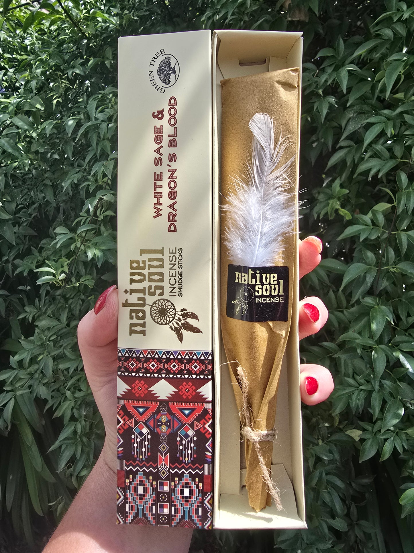 White Sage & Dragons Blood Incense Sticks