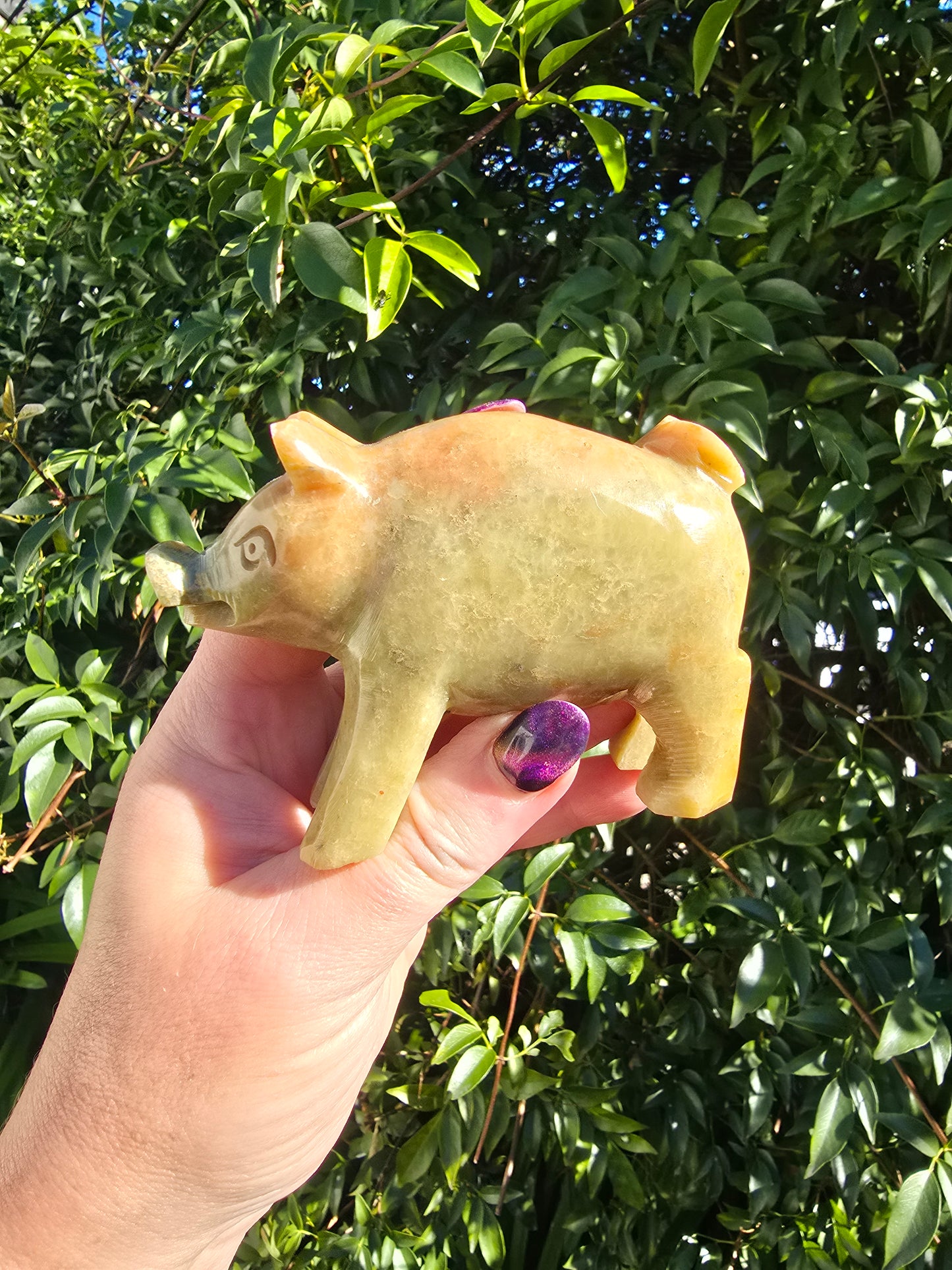 Pig Large Soapstone B