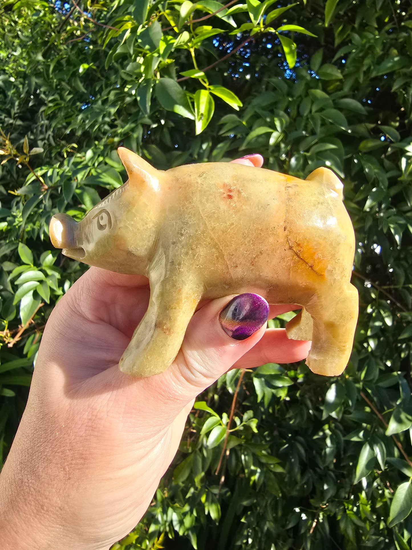 Pig Large Soapstone C