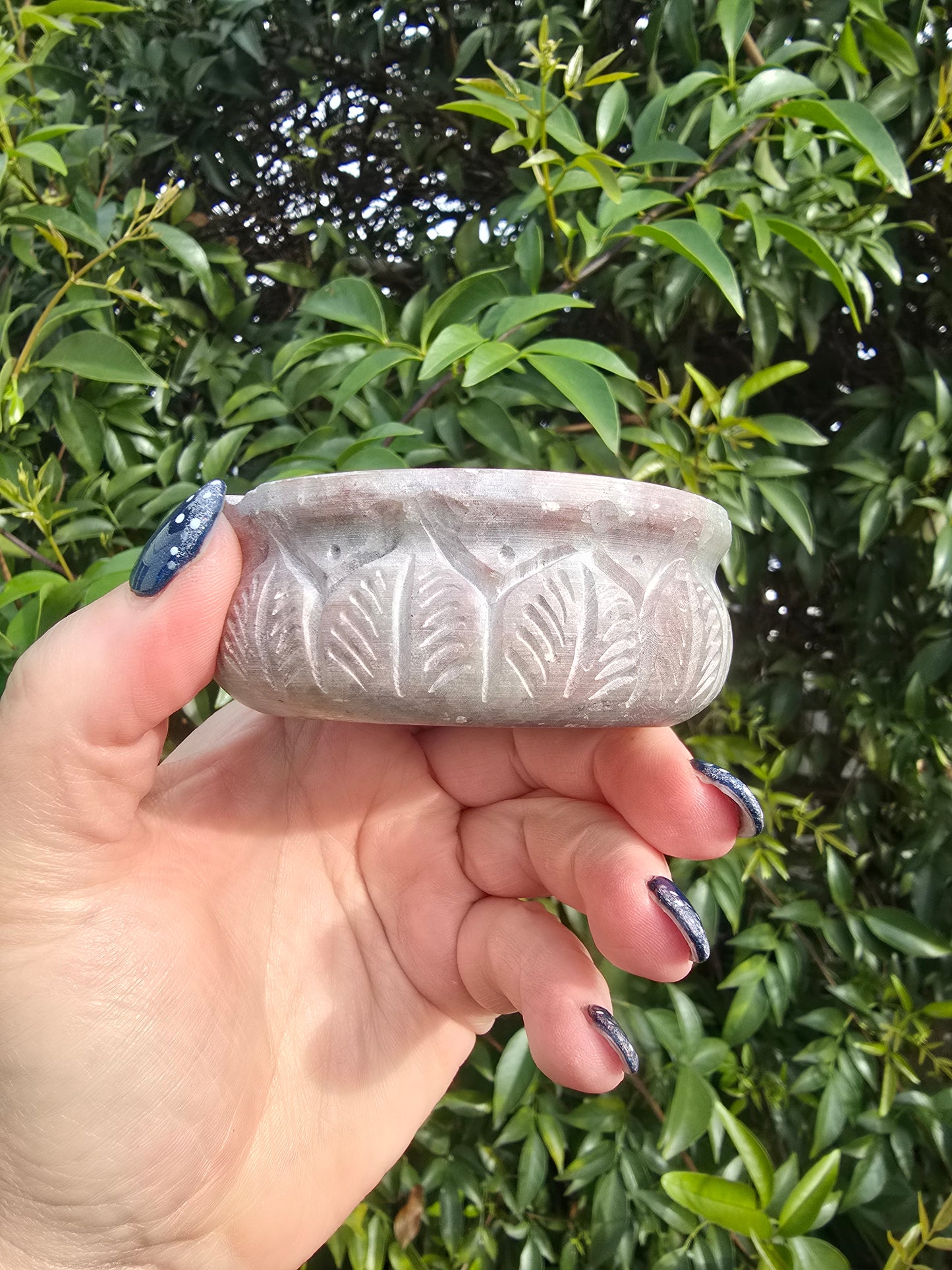 Soapstone Carved Ashtray/Dish B