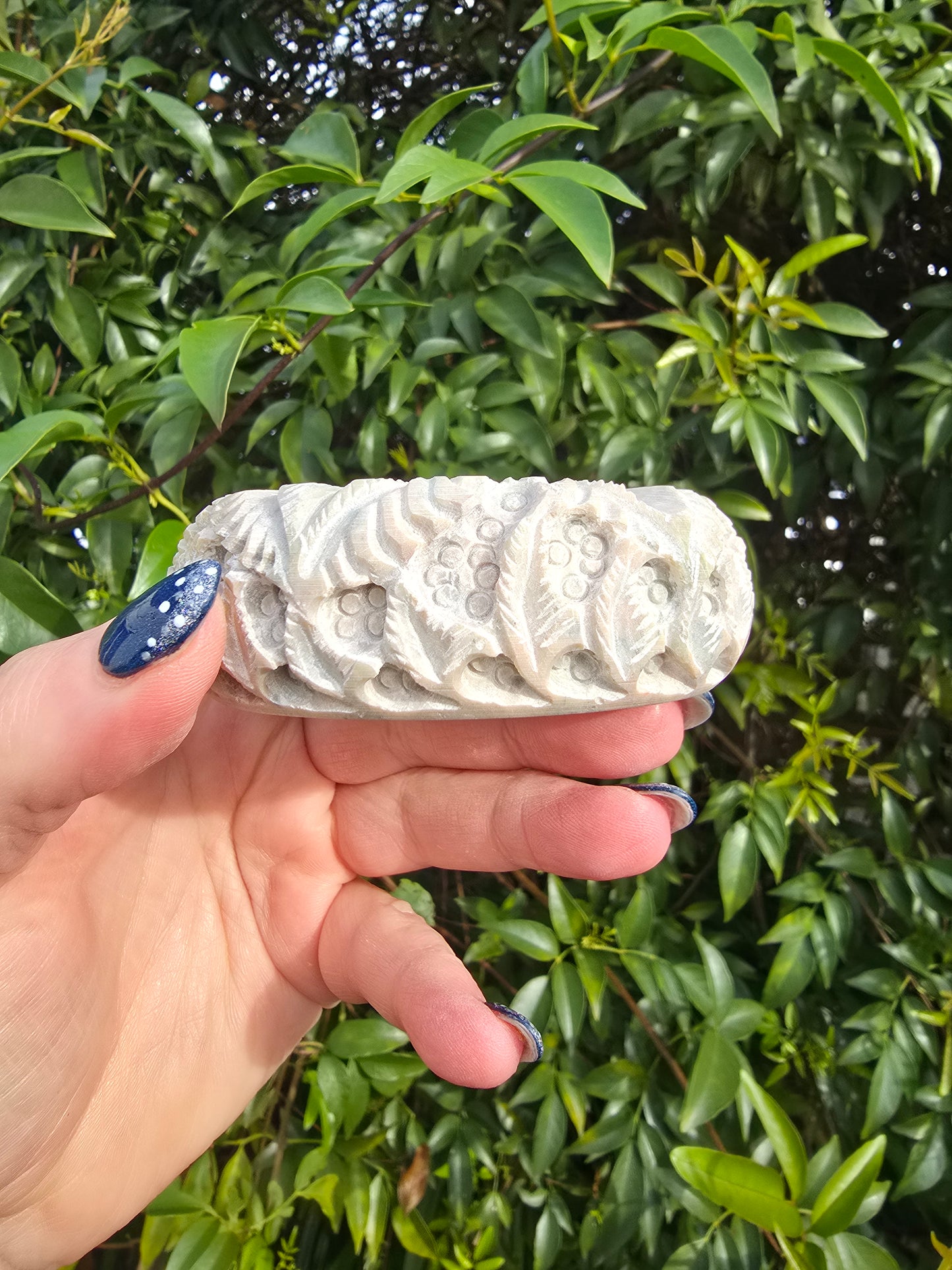 Soapstone Carved Ashtray/Dish K