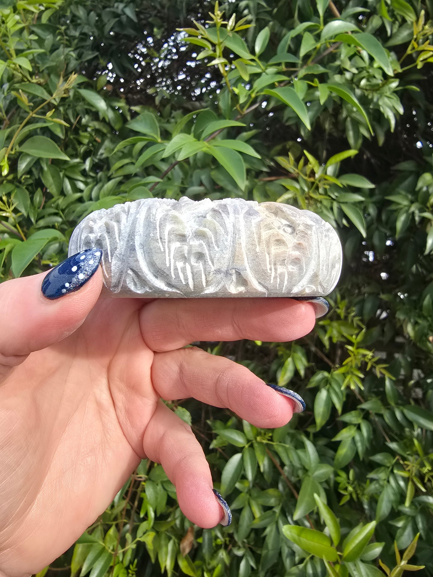 Soapstone Carved Ashtray/Dish N