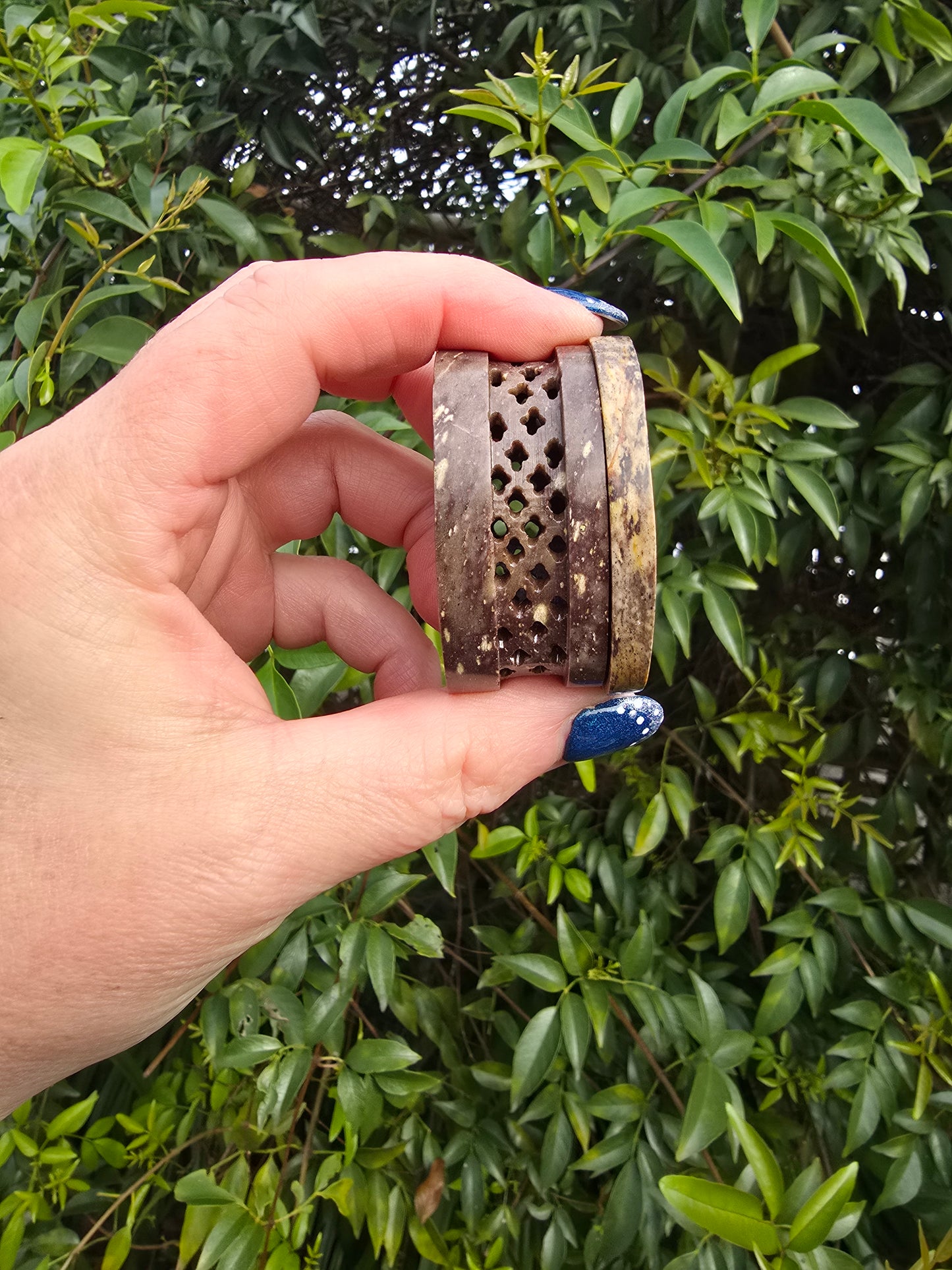 Soapstone Trinket Box Small A