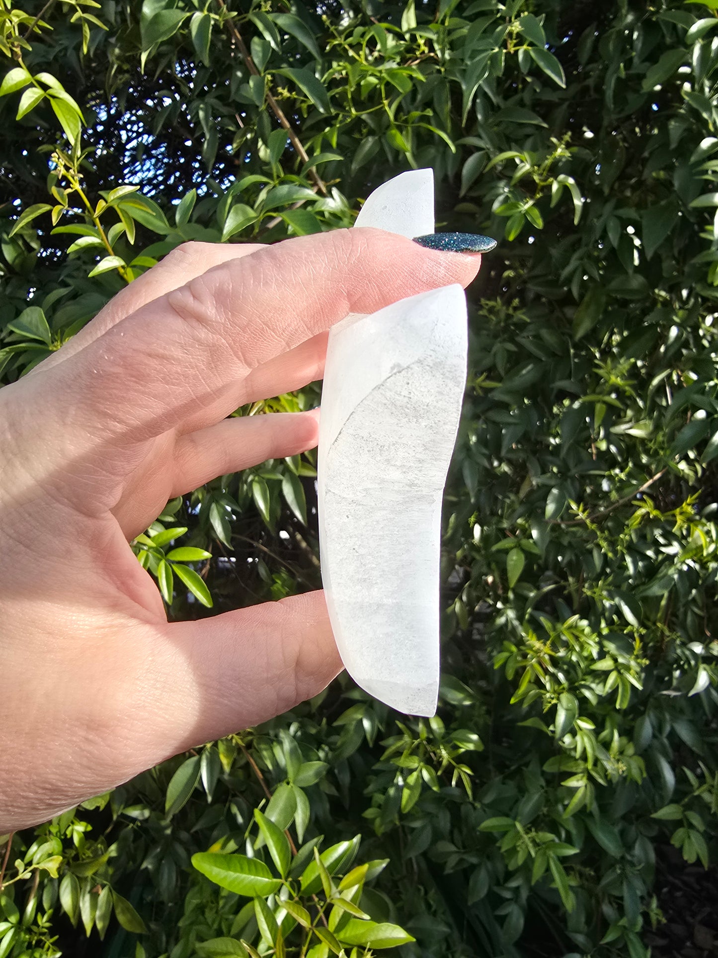 Selenite Star Bowl