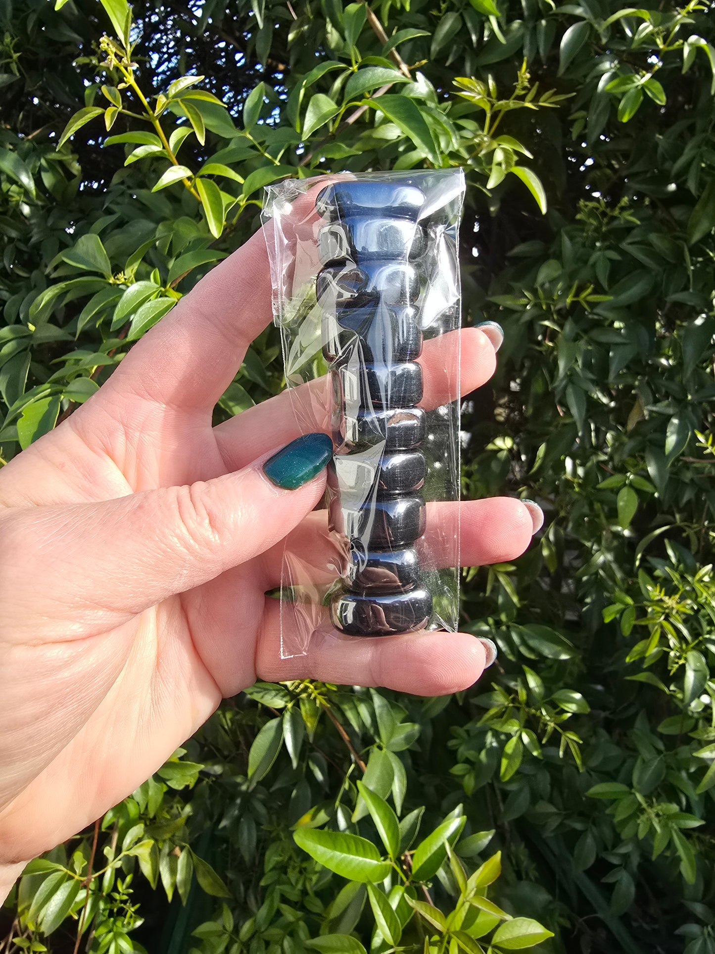 Magnetic Hematite Tumbled Stones 10 Pack Valued at $30