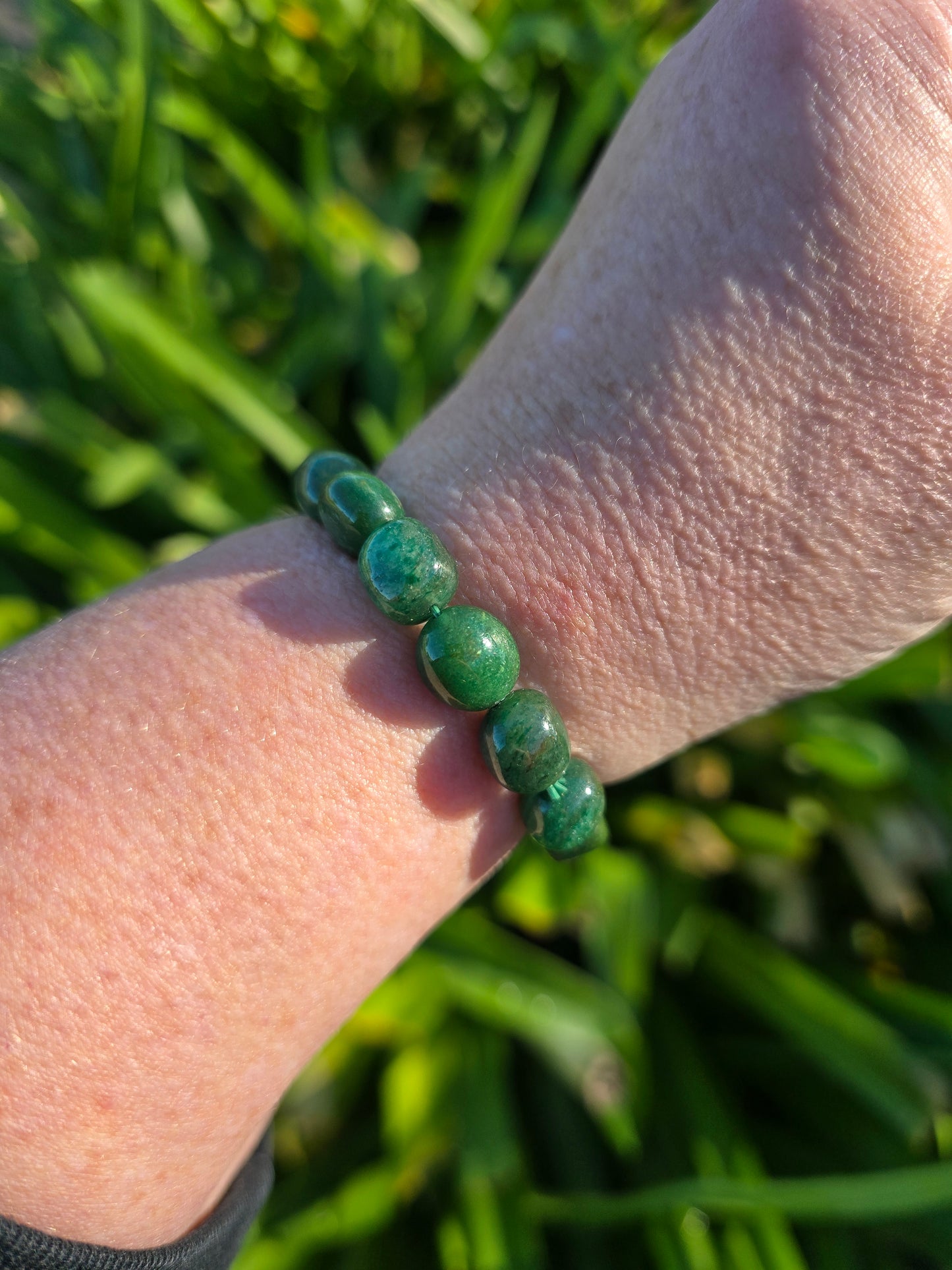 Fuchsite | Nugget Bead Bracelet