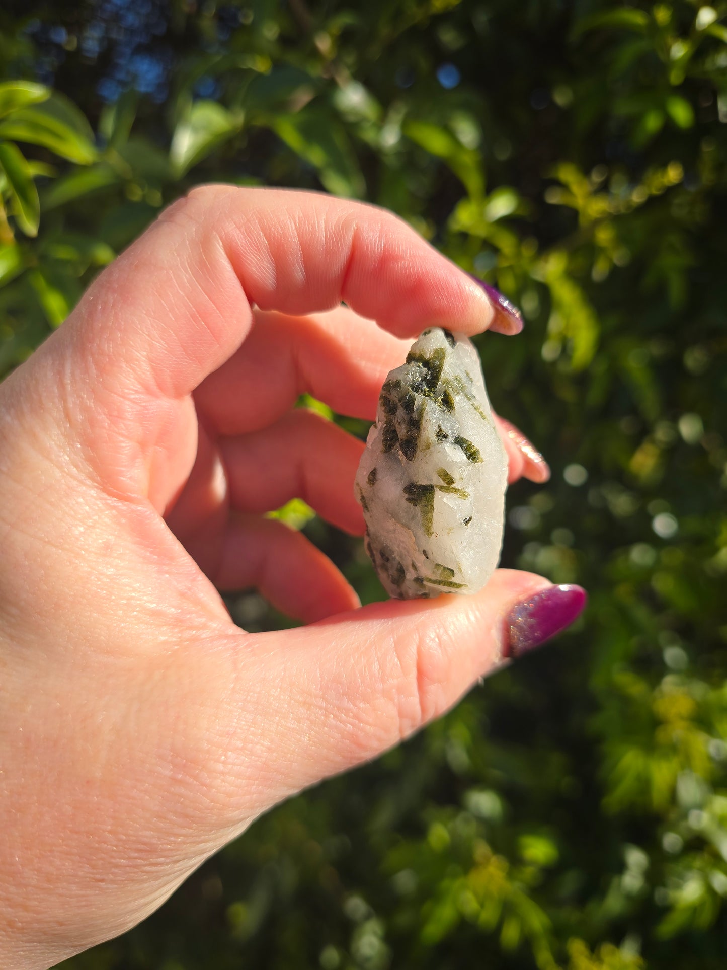 Green Tourmaline Rough Piece D