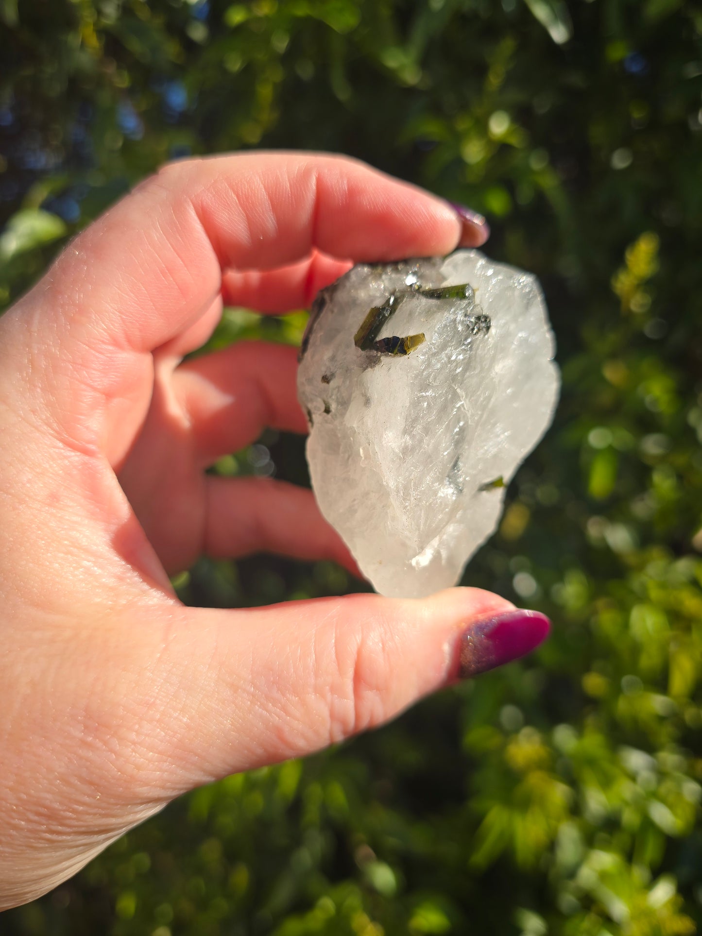 Green Tourmaline Rough Piece G