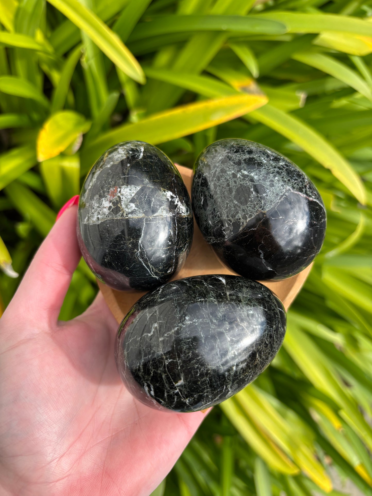 Black Marble Egg