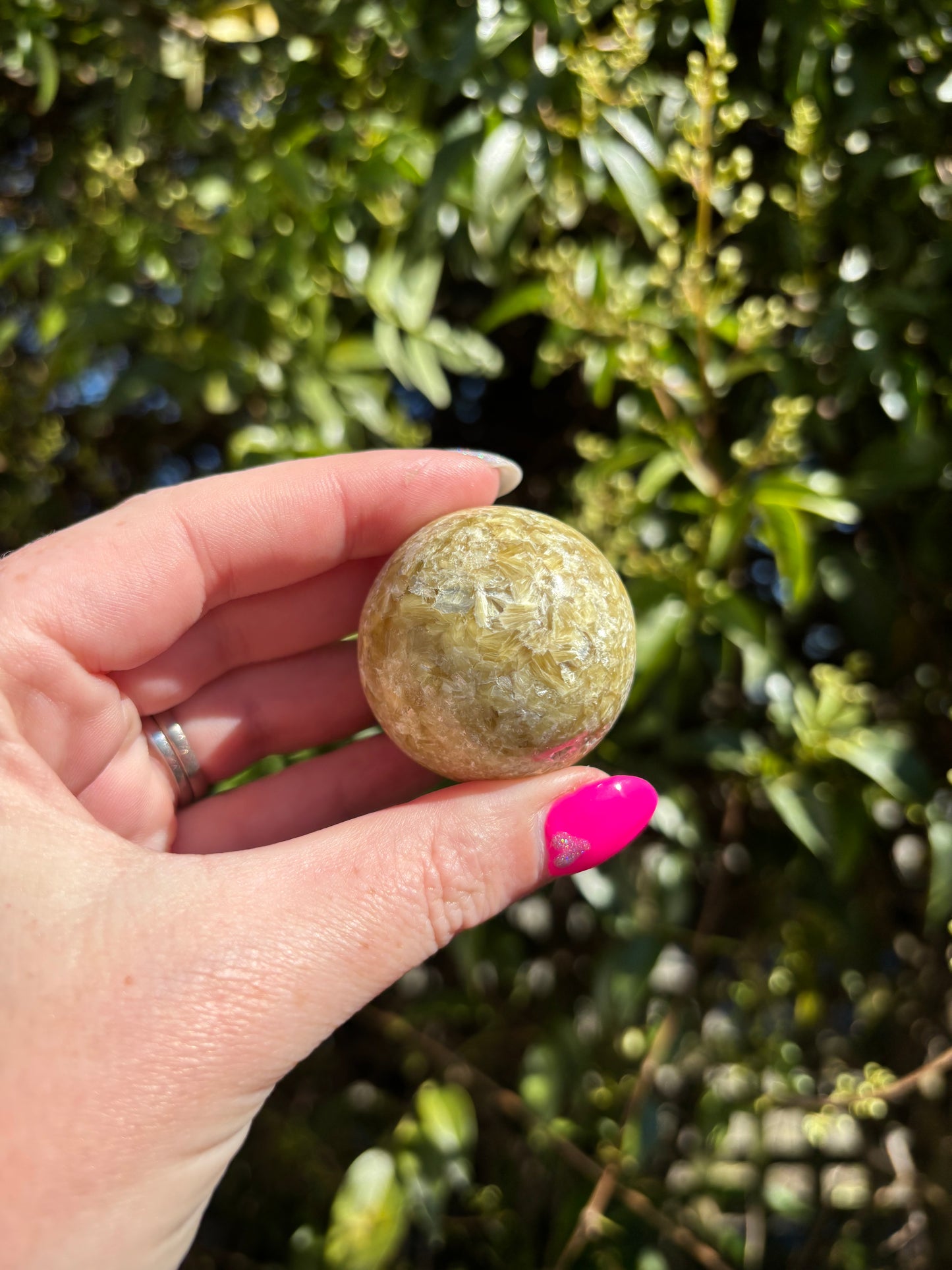 Golden Mica Sphere B