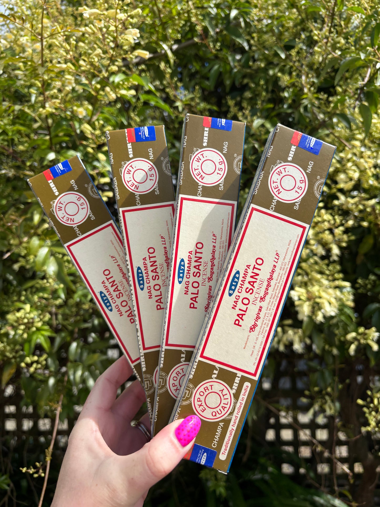 Nag Champa & Palo Santo Incense Sticks