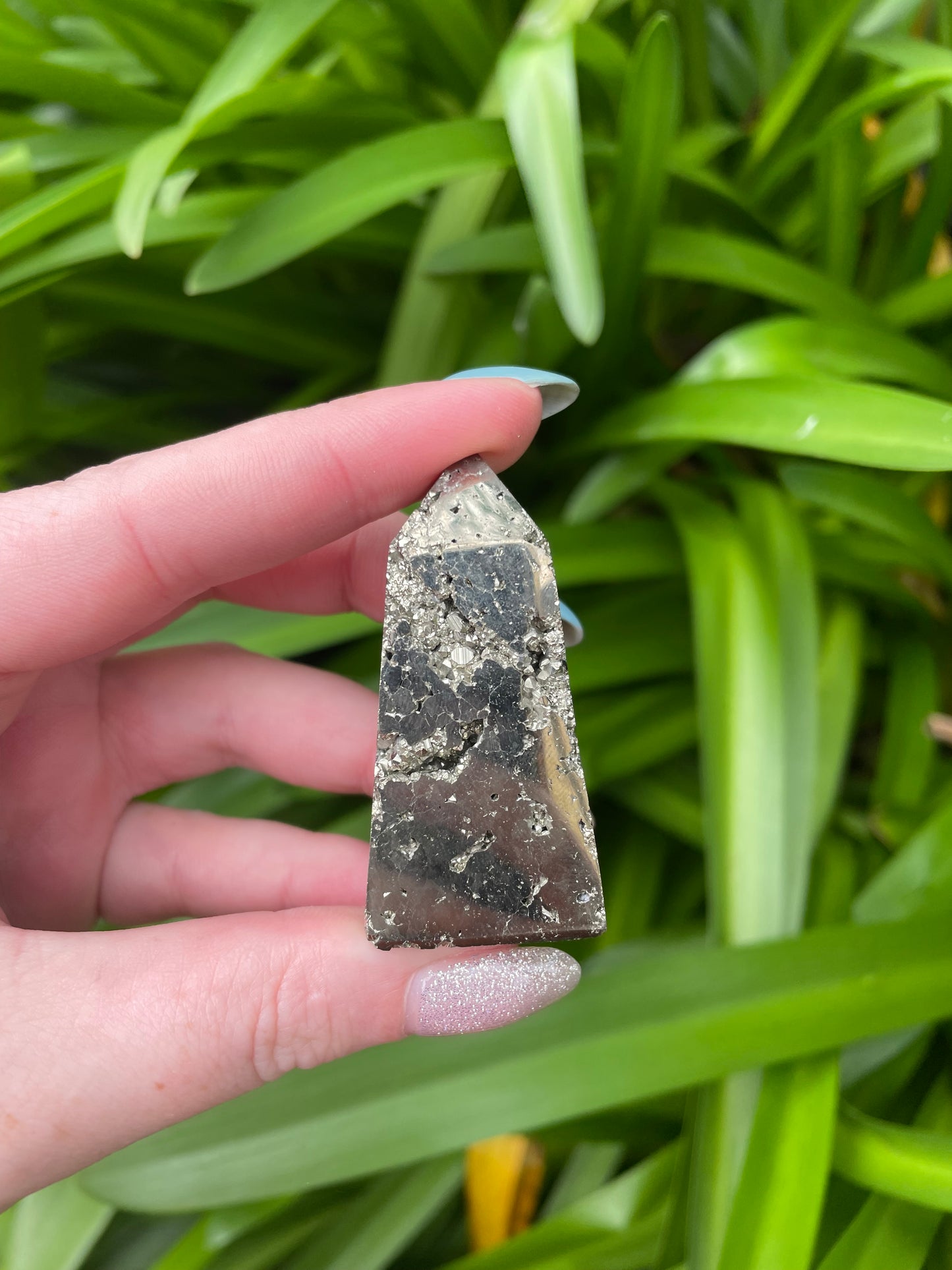 Druzy Pyrite Point B