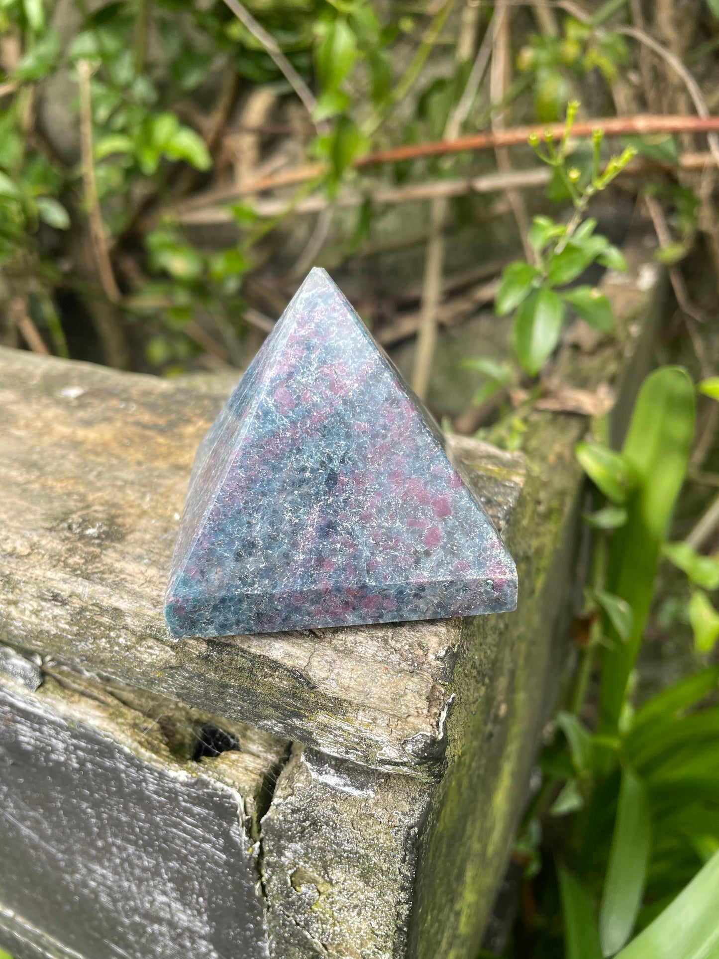 Ruby & Kyanite Pyramid B