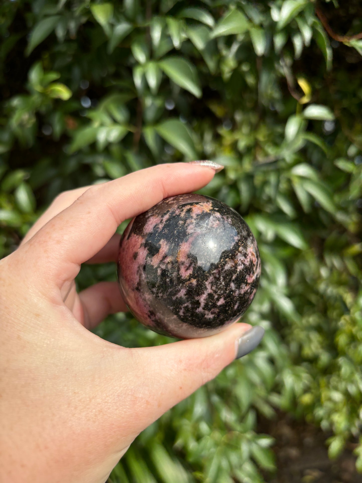 Rhodonite Sphere B