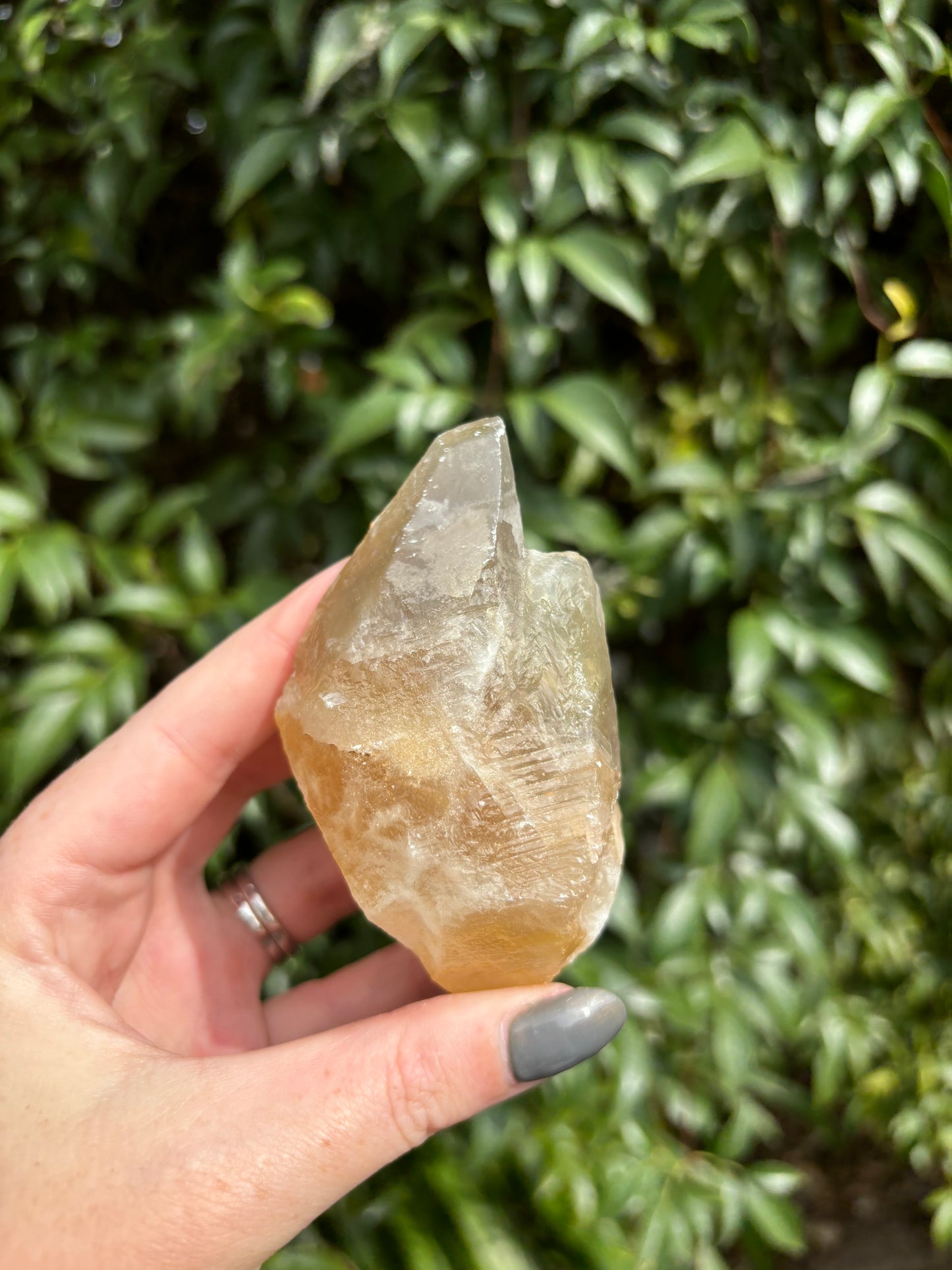 Golden Dog Tooth Calcite Piece A