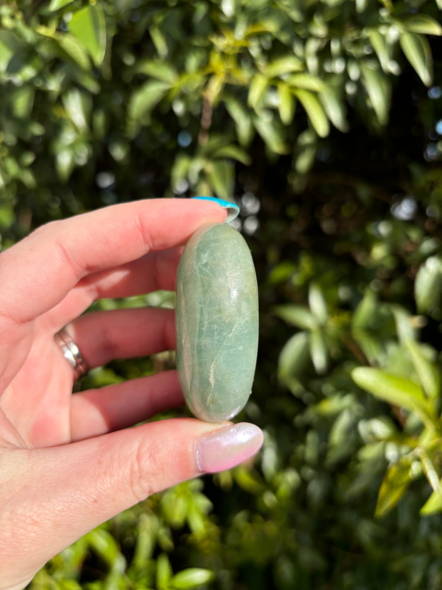Aquamarine Palm Stone A