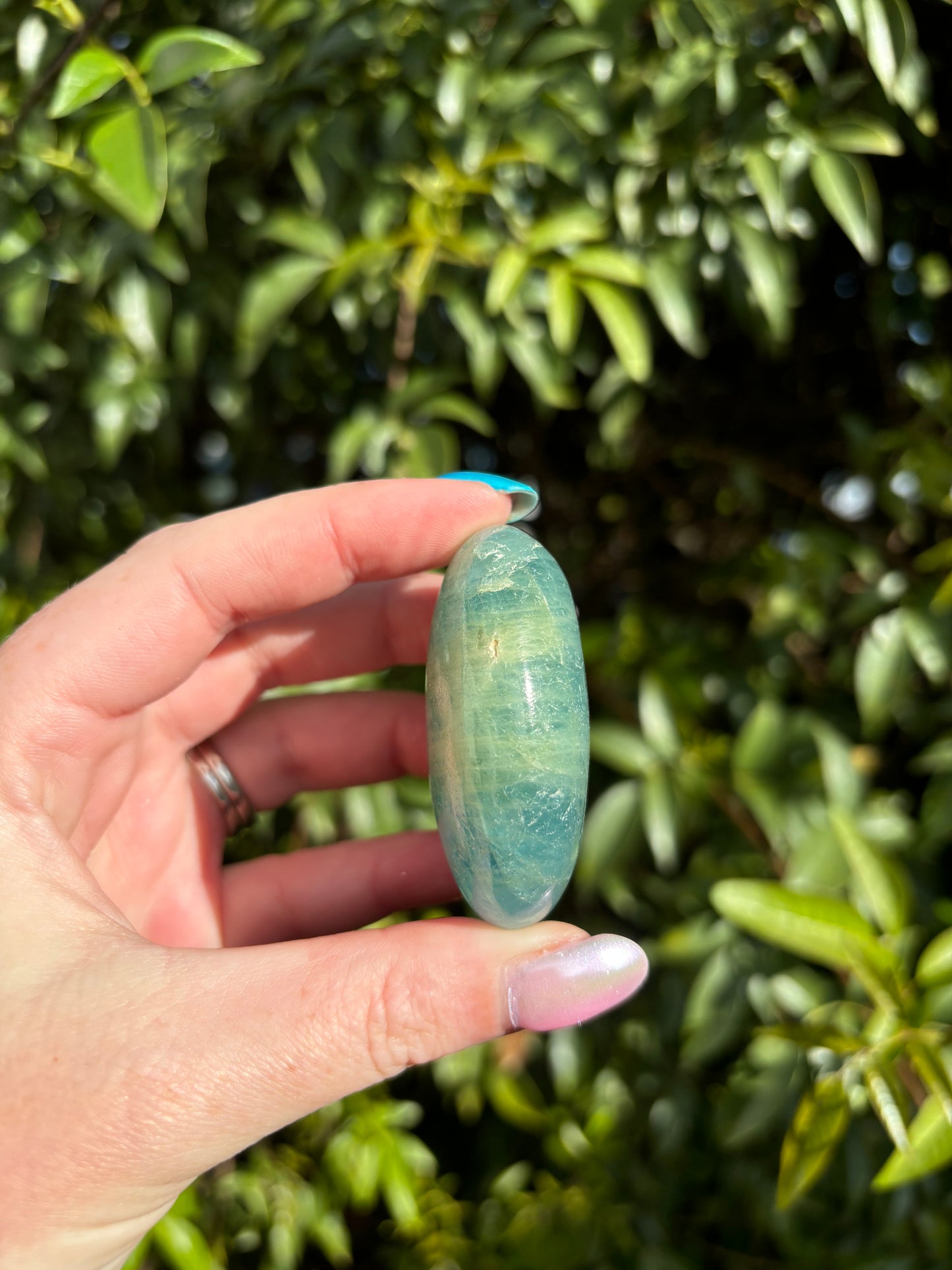 Aquamarine Palm Stone B