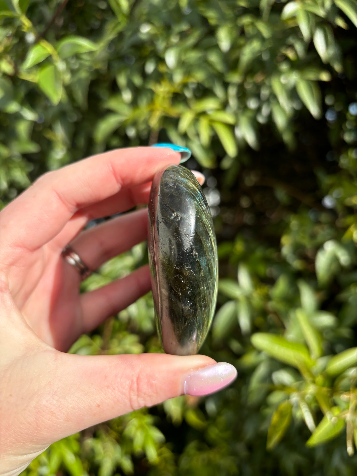 Labradorite Heart F