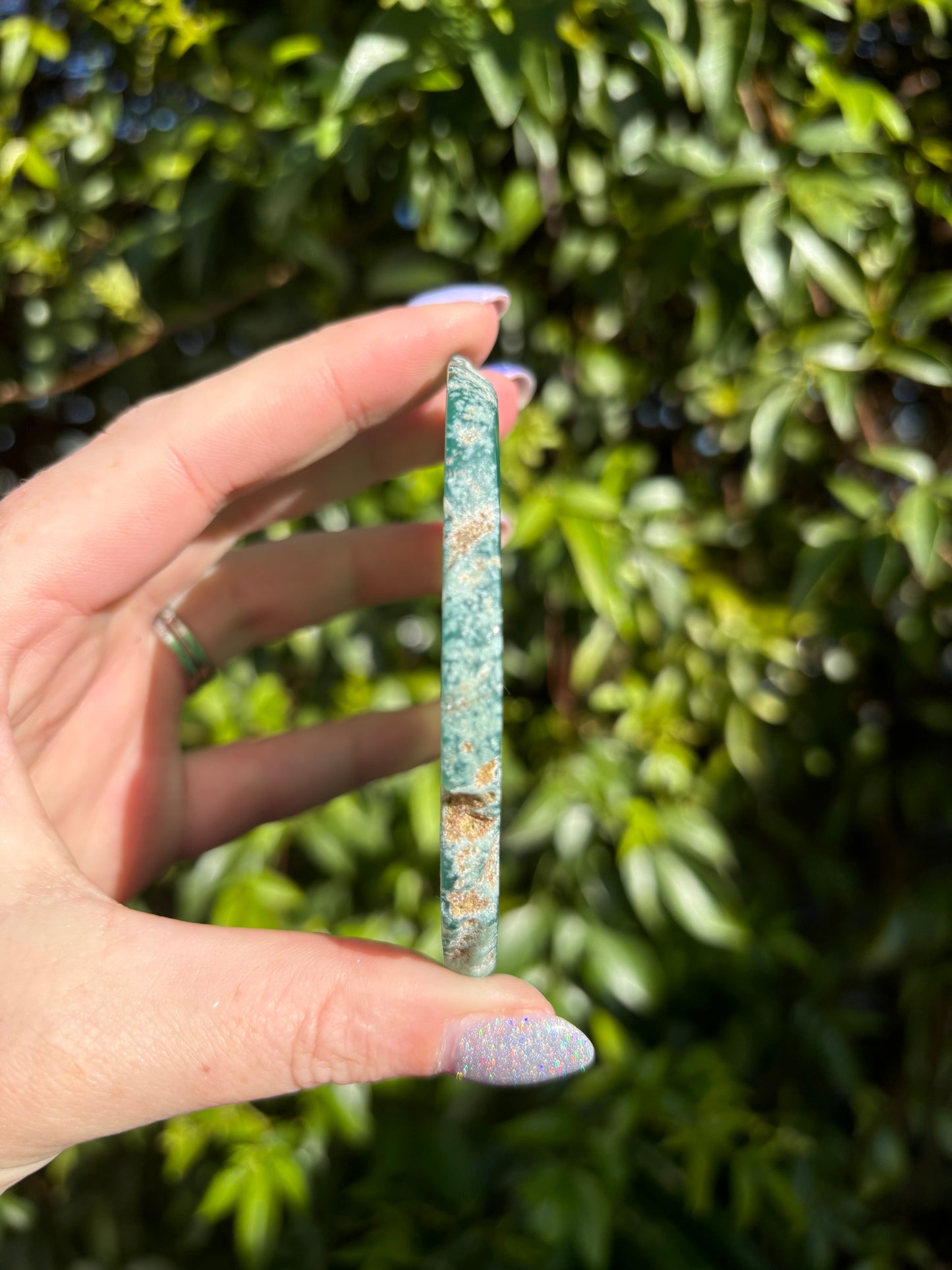 Agate Slice | Green B
