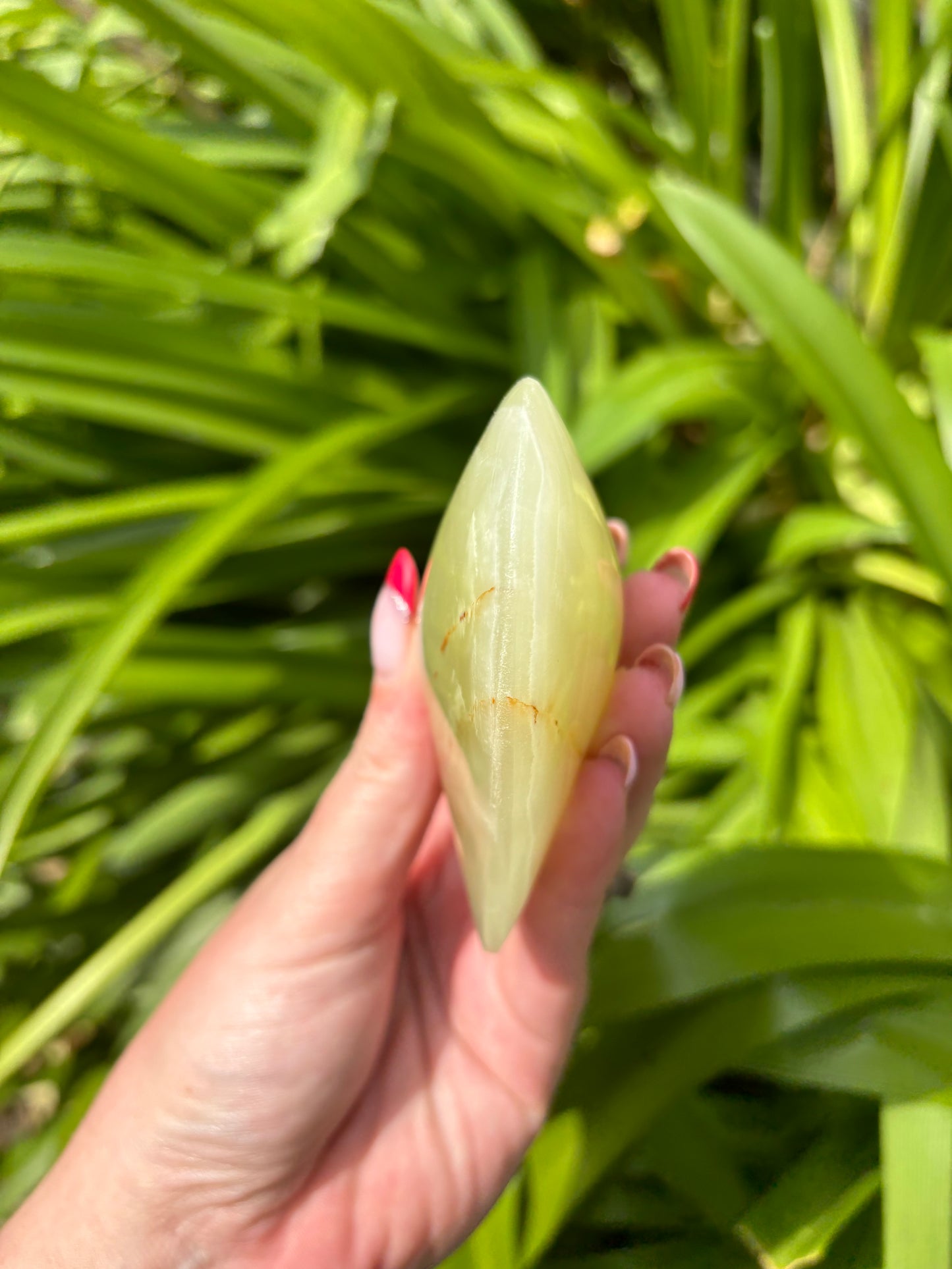 Banded Calcite Heart Medium C