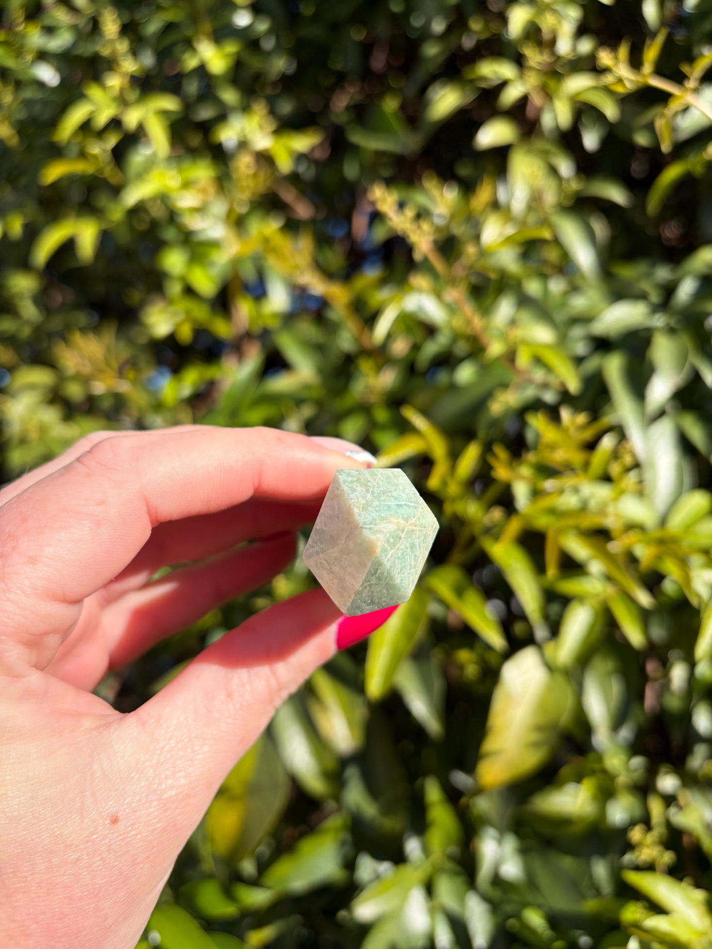 Amazonite Double Terminated Point A