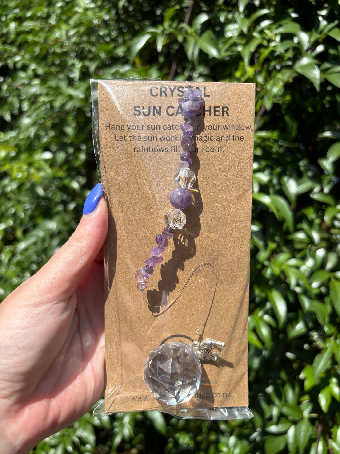 Amethyst | Sphere Sun Catcher B