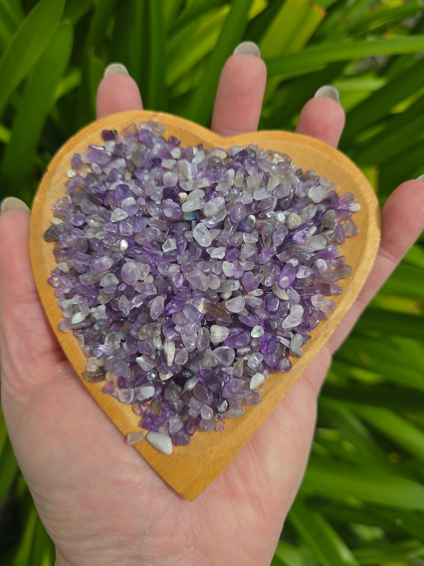 Amethyst Crystal Chip 100 gms Bag