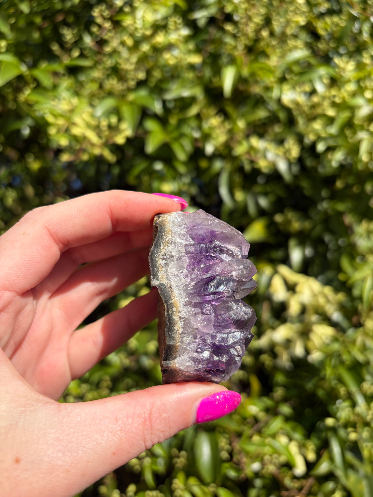 Amethyst Druzy Piece D