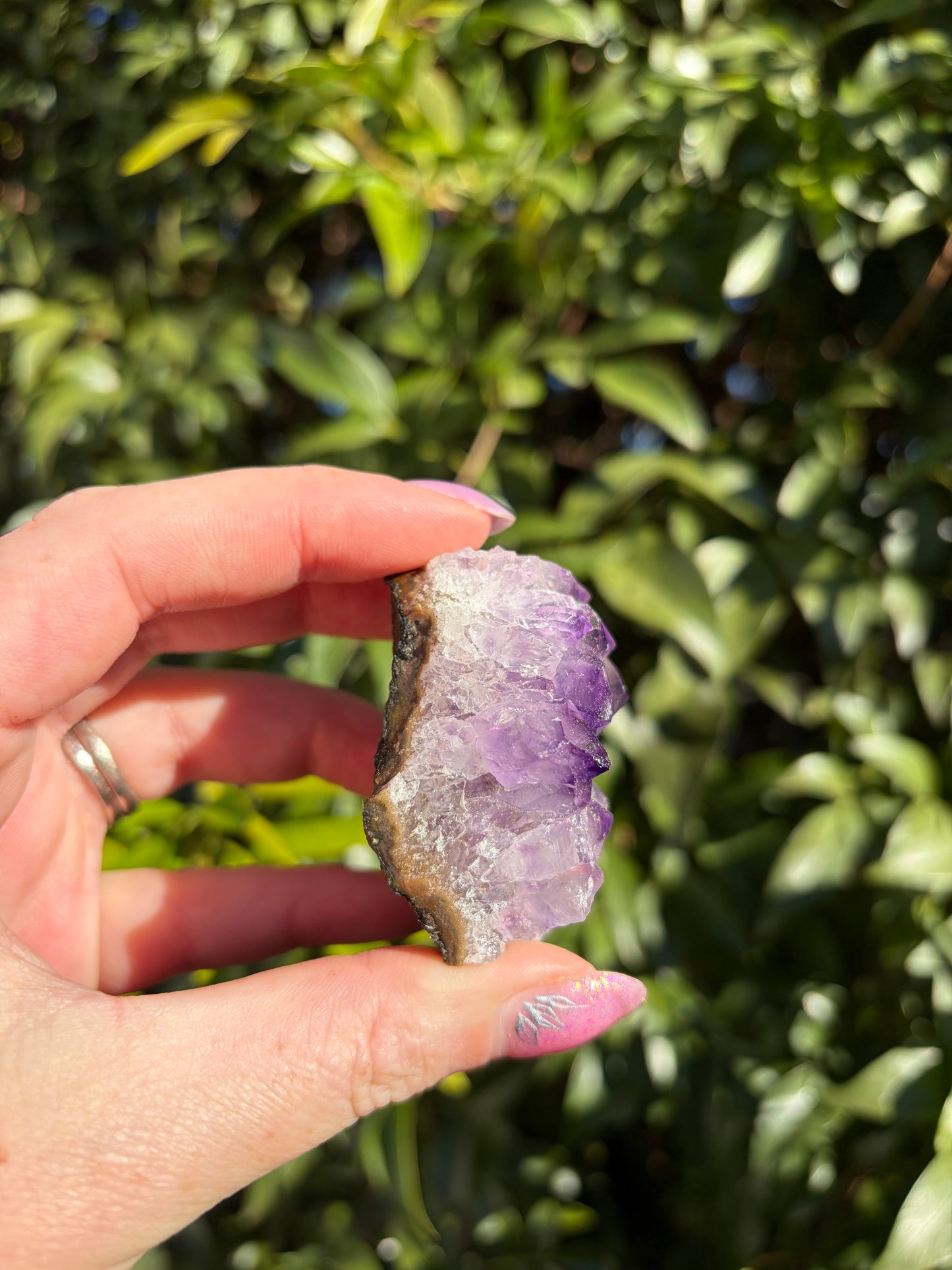 Amethyst Druzy Piece A