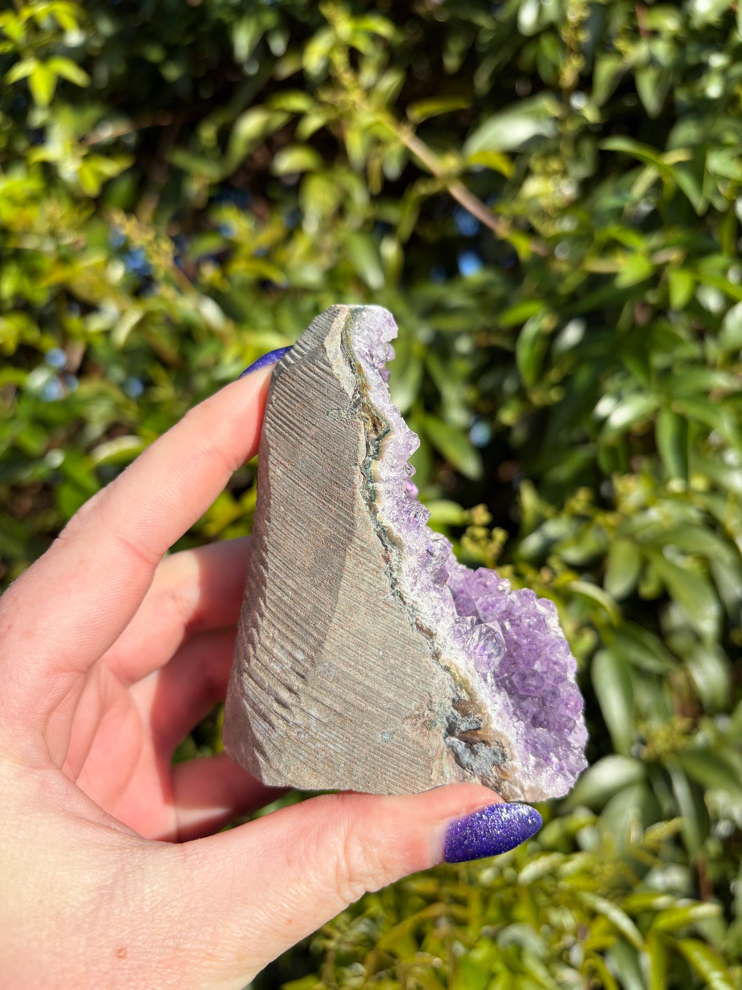 Amethyst Flat Base D