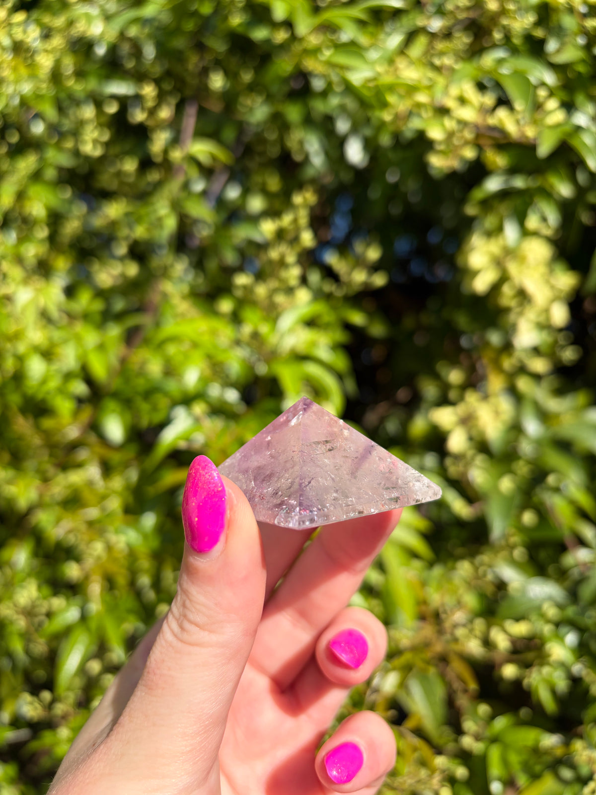 Phantom Amethyst Pyramid A