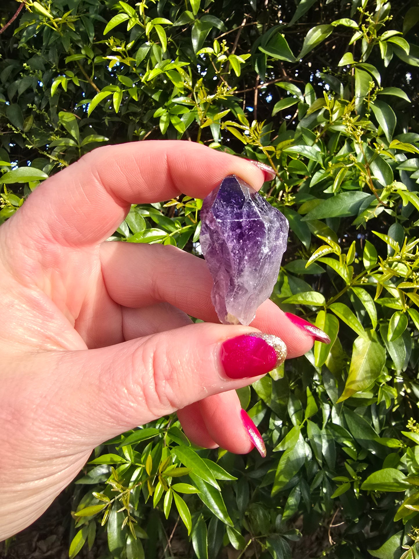 Amethyst Rough Point Small