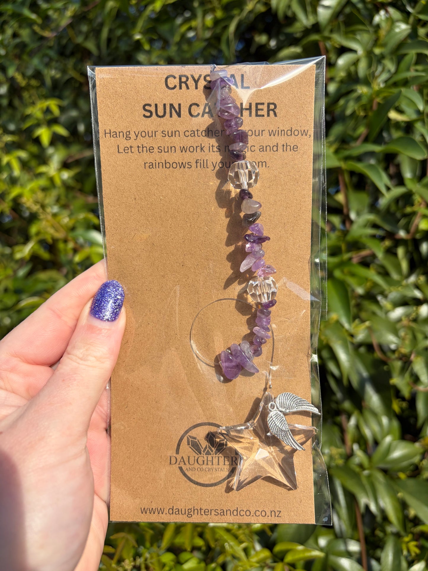 Amethyst | Star Sun Catcher A