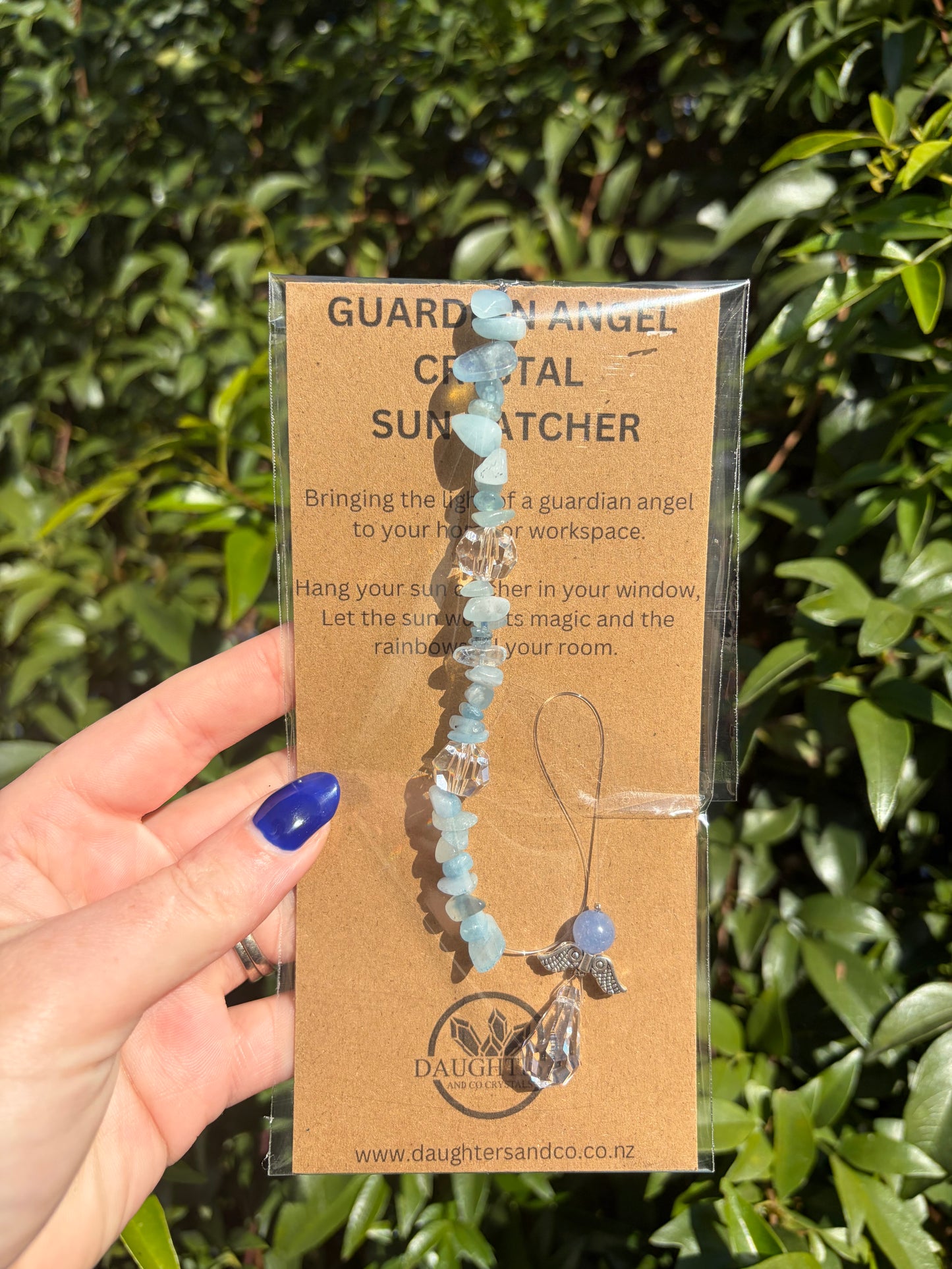 Aquamarine | Guardian Angel Sun Catcher A