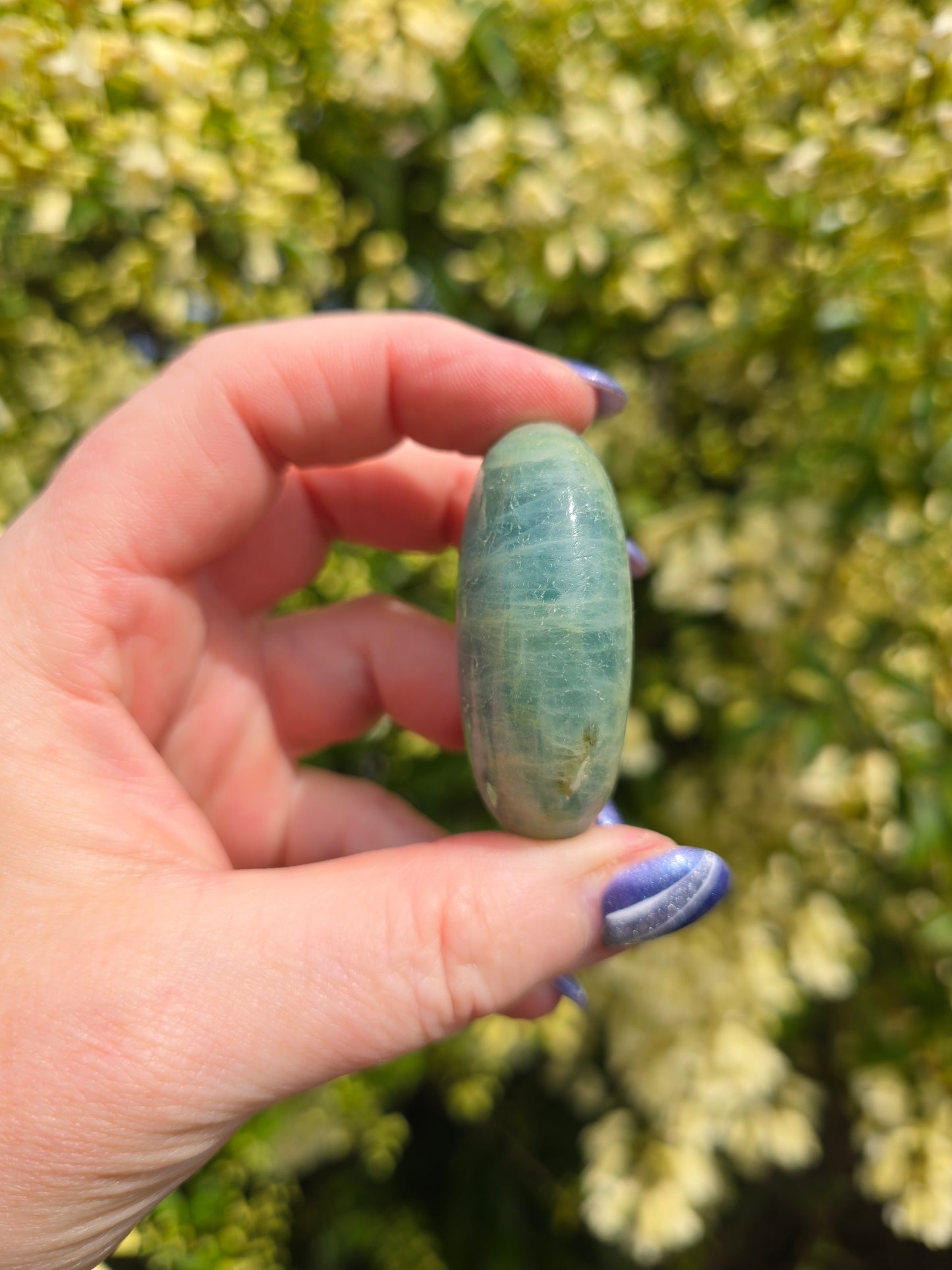 Aquamarine Palm Stone F