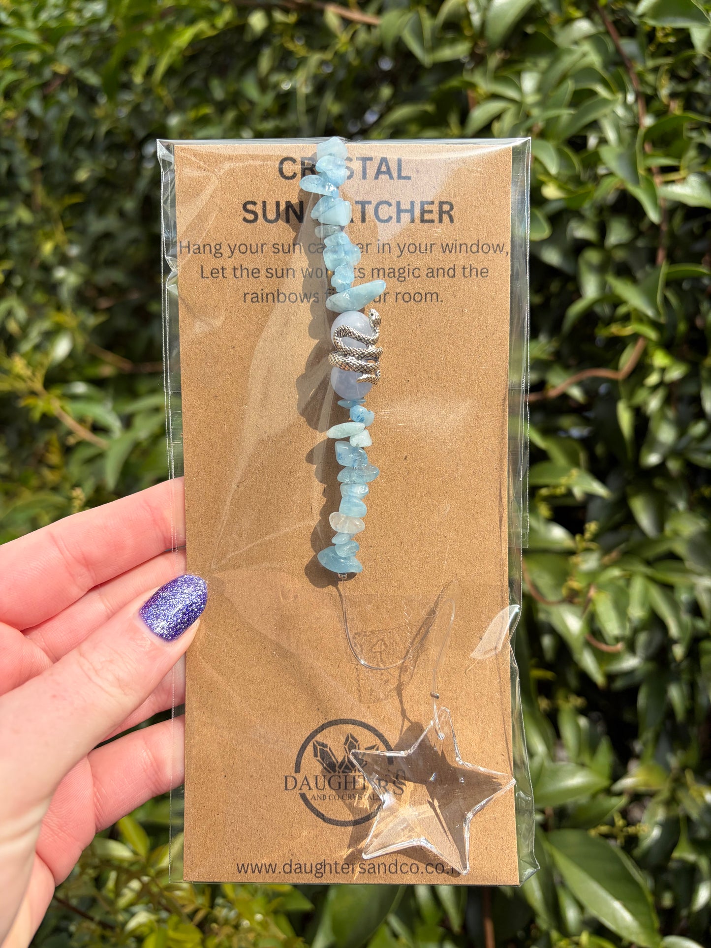 Aquamarine | Star Sun Catcher