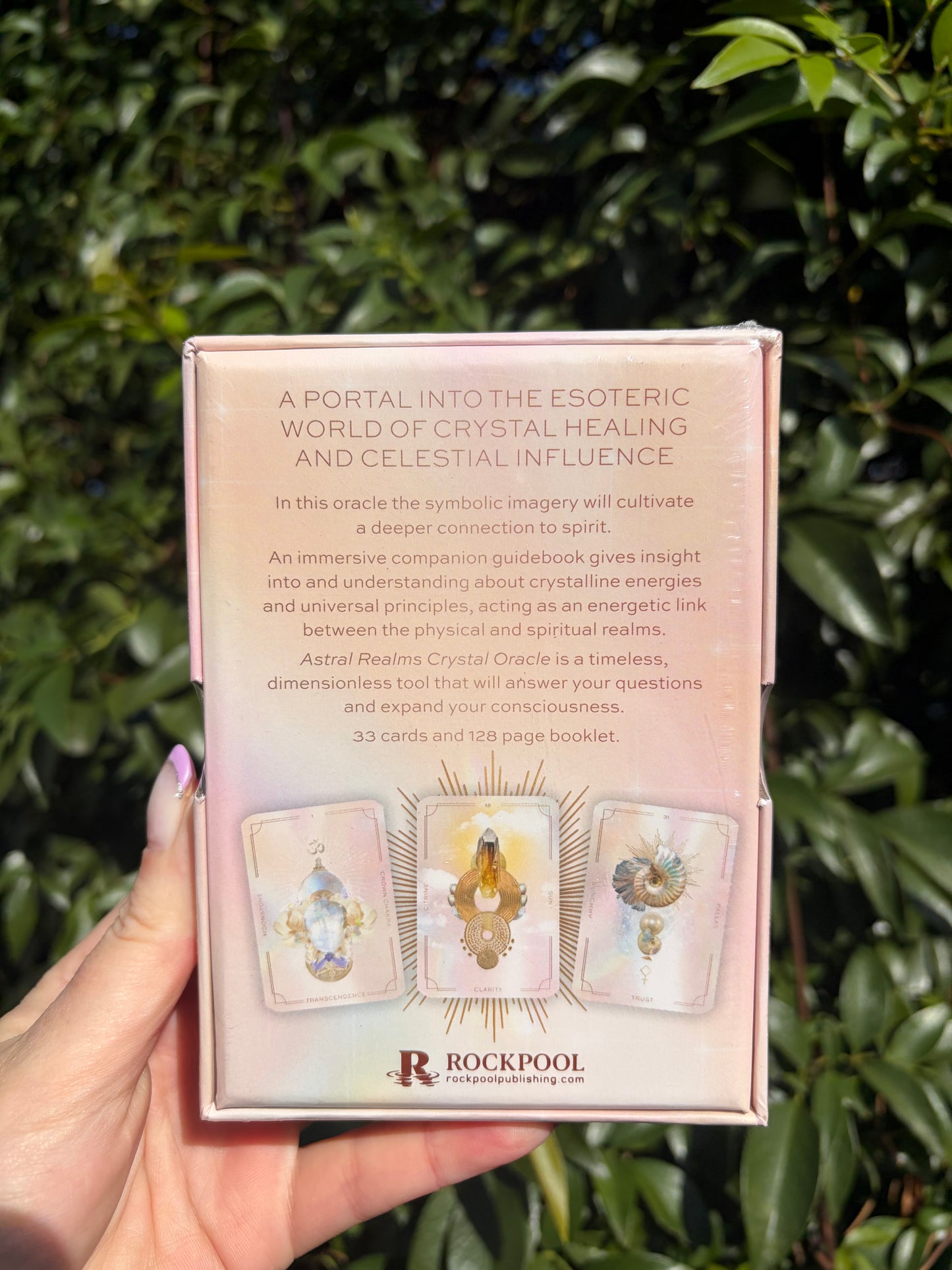 Astral Realms Crystal Oracle Cards