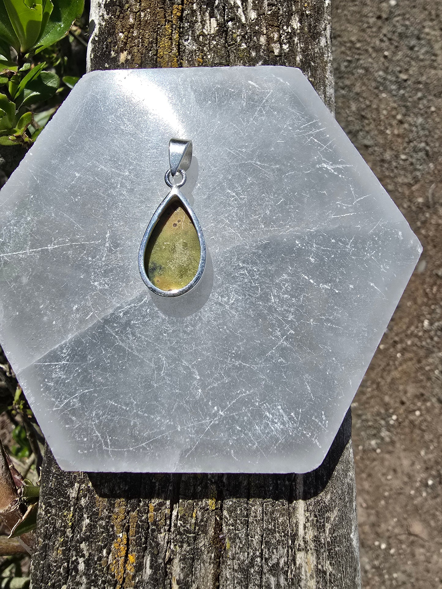 Atlantisite | Polished Sterling Silver Pendant A