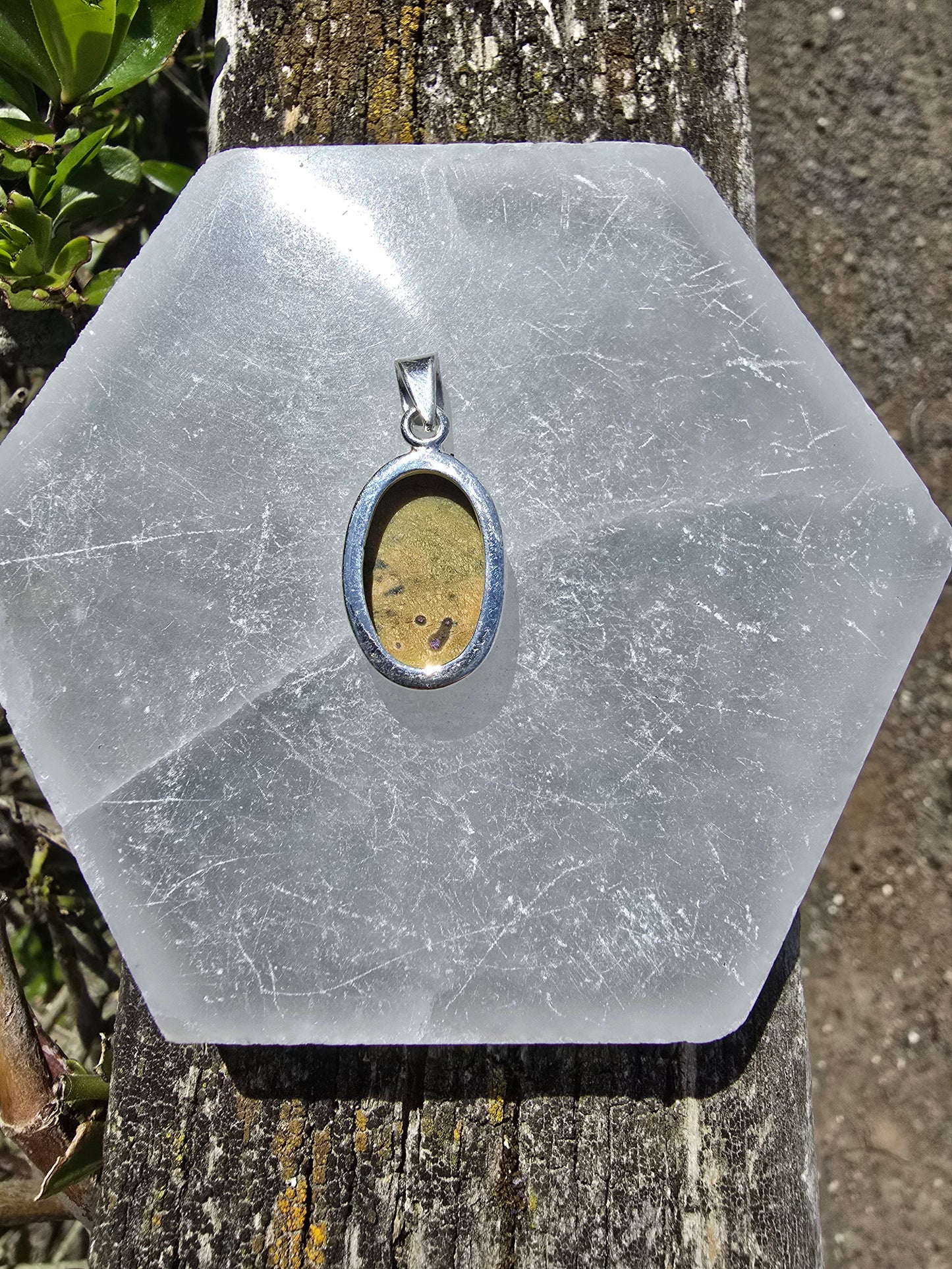 Atlantisite | Polished Sterling Silver Pendant B