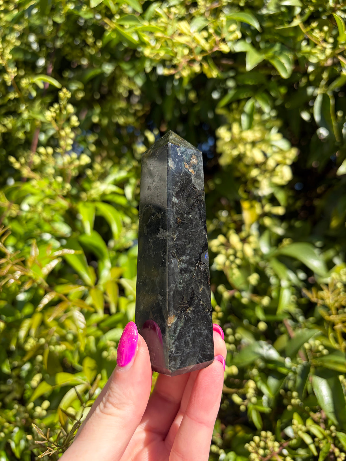 Black Larvikite Point A