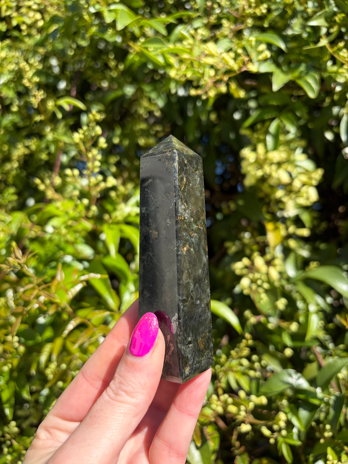 Black Larvikite Point B