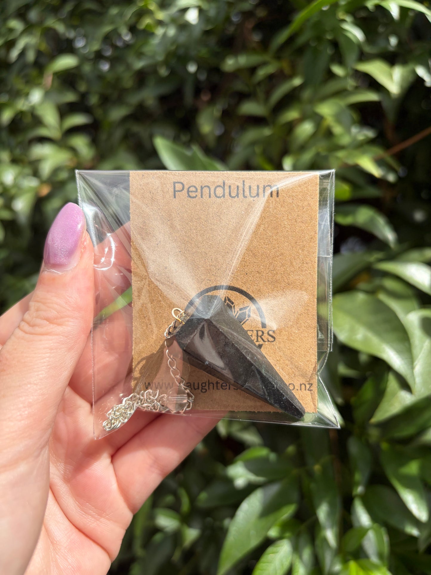 Black Tourmaline Pendulum