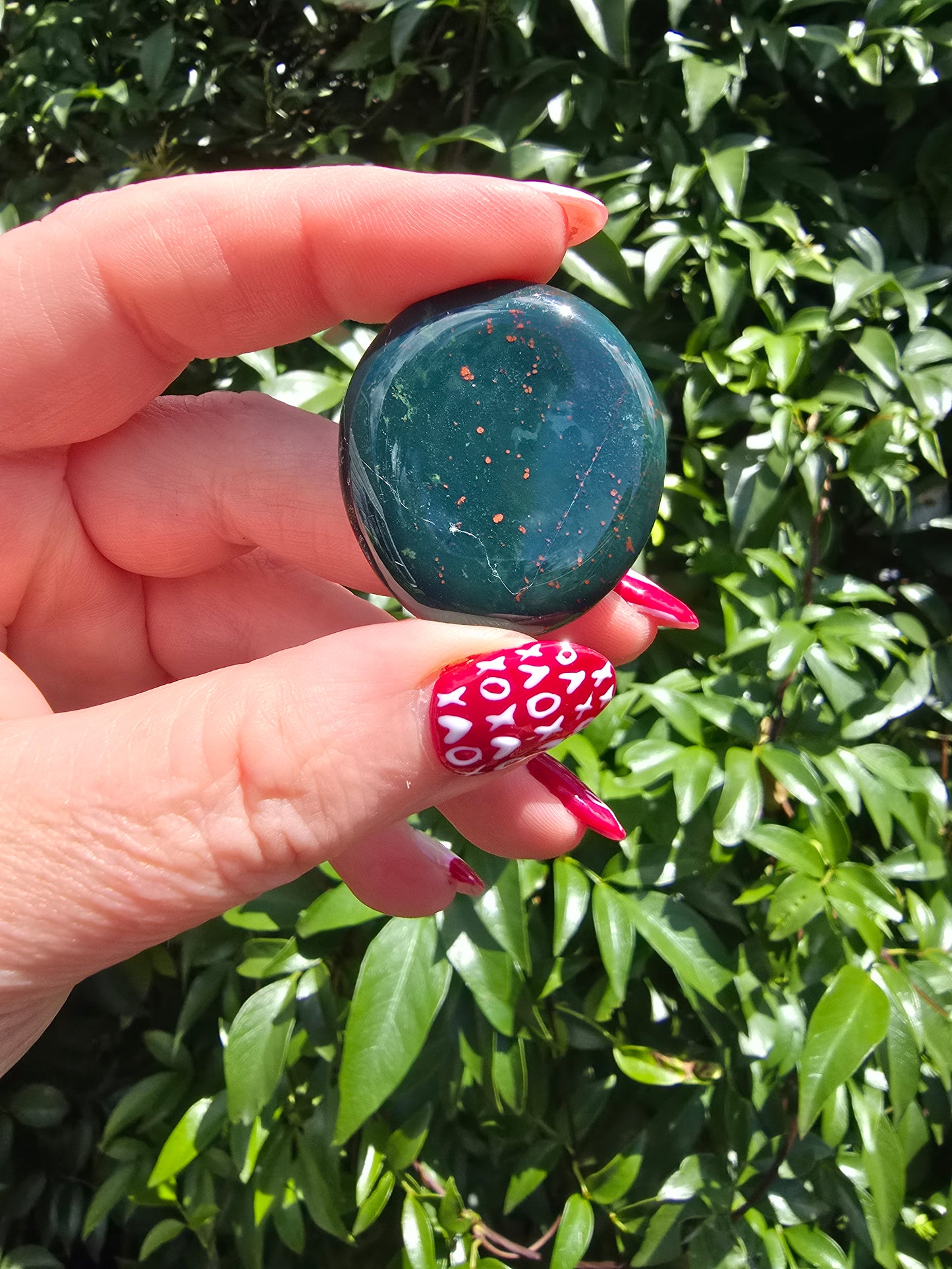 Bloodstone Flat Stone