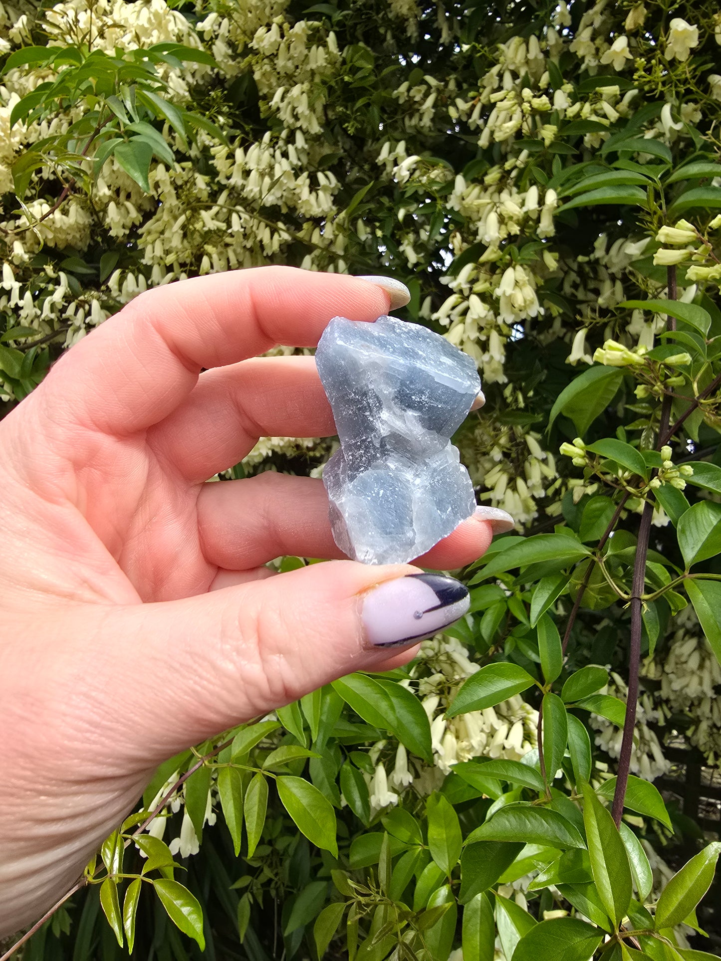 Blue Calcite Rough Small Piece
