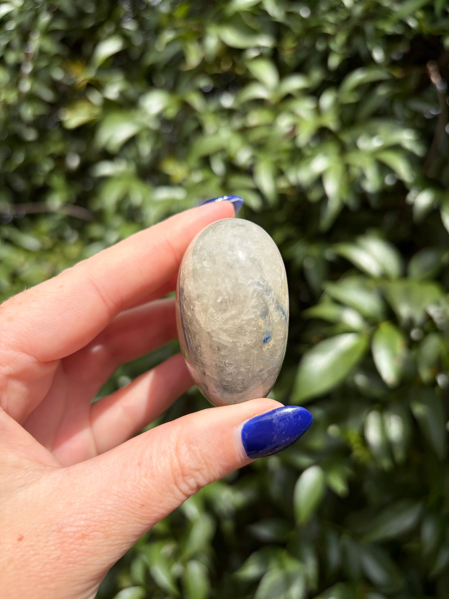 Blue Kyanite & Quartz Heart C