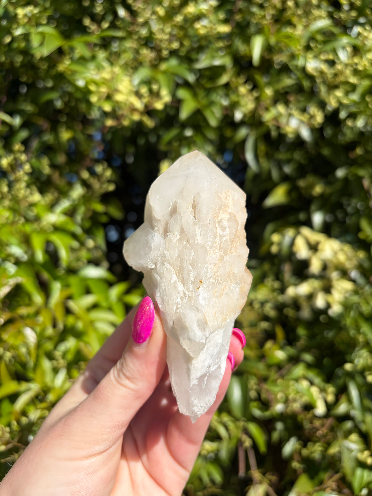 Candle Quartz Rough Point A